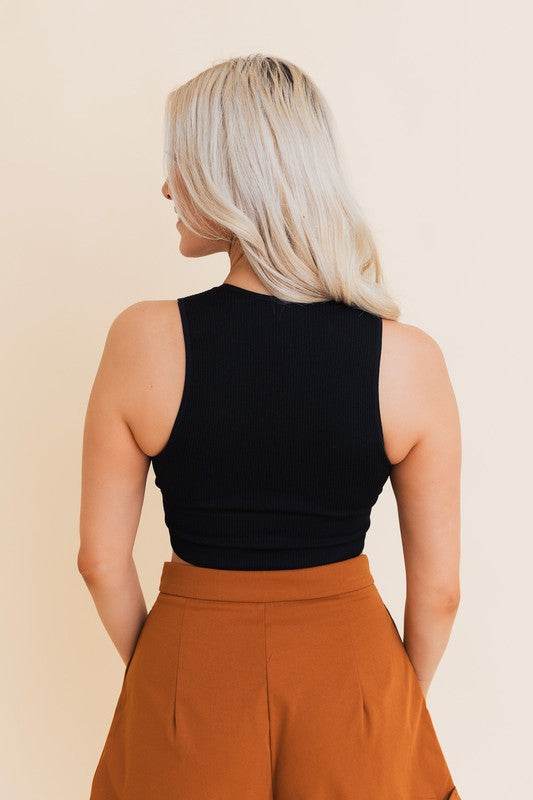 ✨Cloud Comfort Ribbed Crop Top