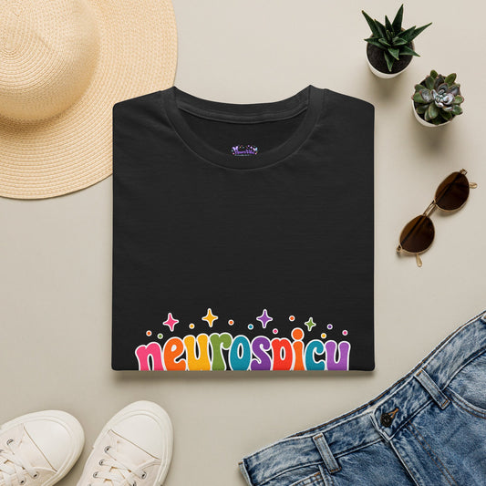 Neurospicy Rainbow T-Shirt | Neurodiversity Pride Shirt | ADHD Autism Awareness Tee | Colorful Neurodivergent Graphic T-Shirt | LGBTQ+ Inclusive Neurospicy Apparel
