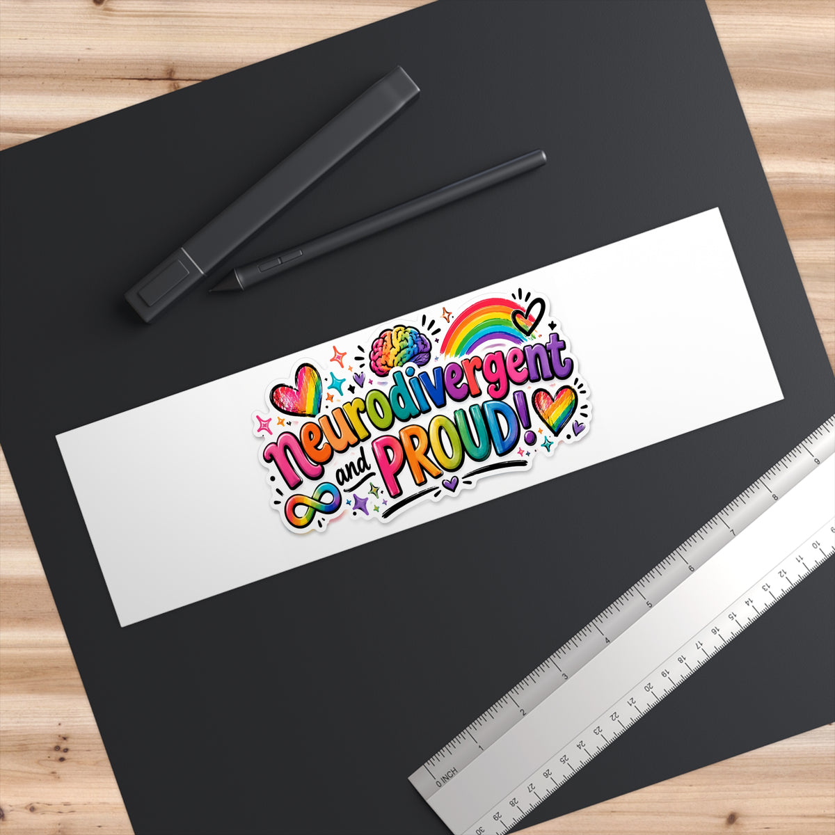 Bumper Stickers (Collection)
Neurodiversity Bumper Stickers | Autism, ADHD & Neurospicy Pride Car Decals