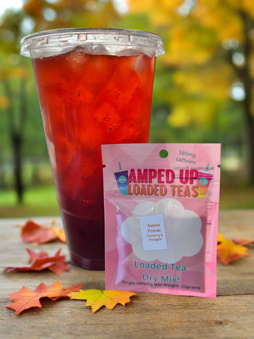 ⚡ Amped Up | Autumn Fireside | Loaded Tea Mix