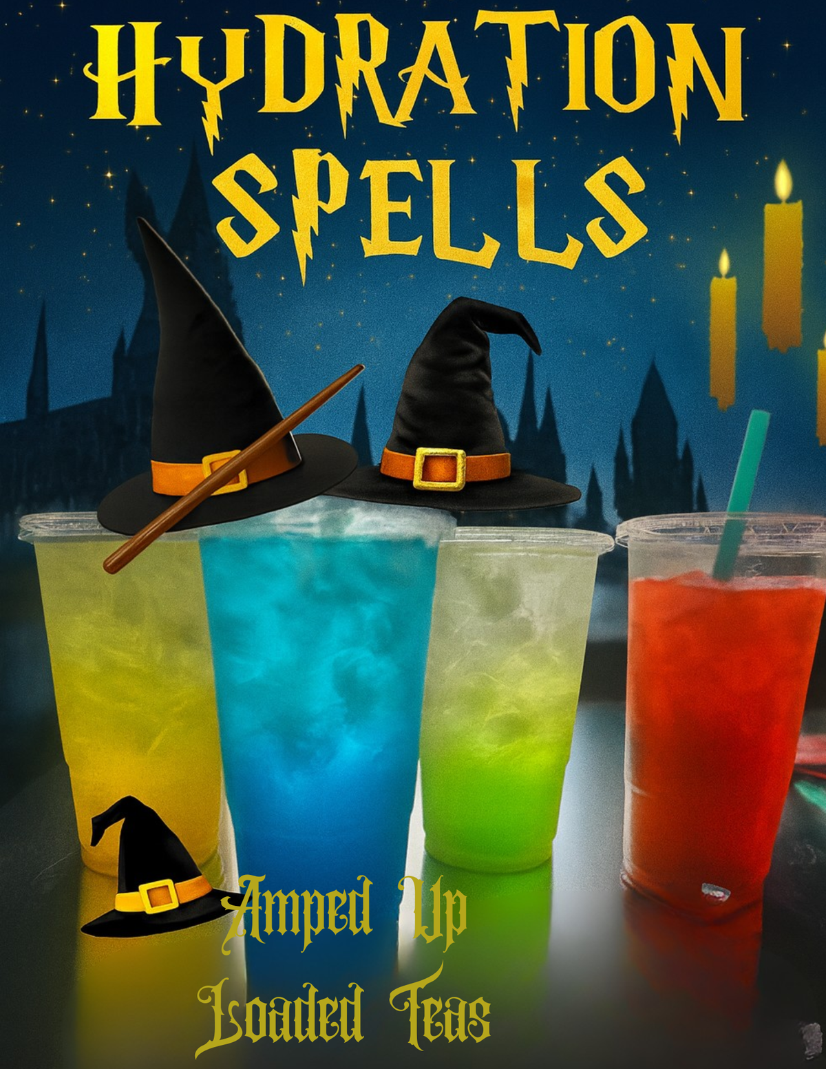 ⚡ Amped Up | Ravenclaw | Hydration Tea
