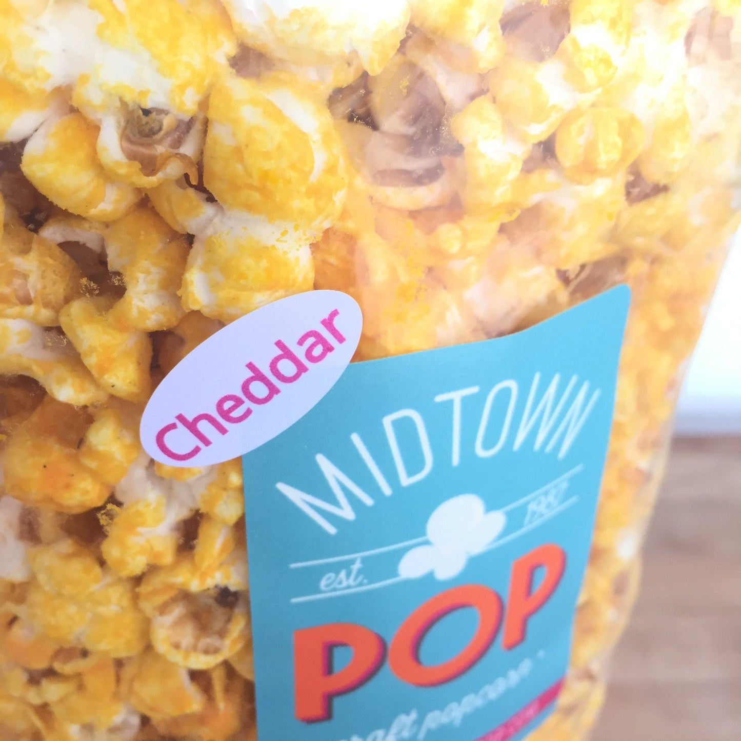 Yellow Cheddar π§ Gourmet Popcorn
