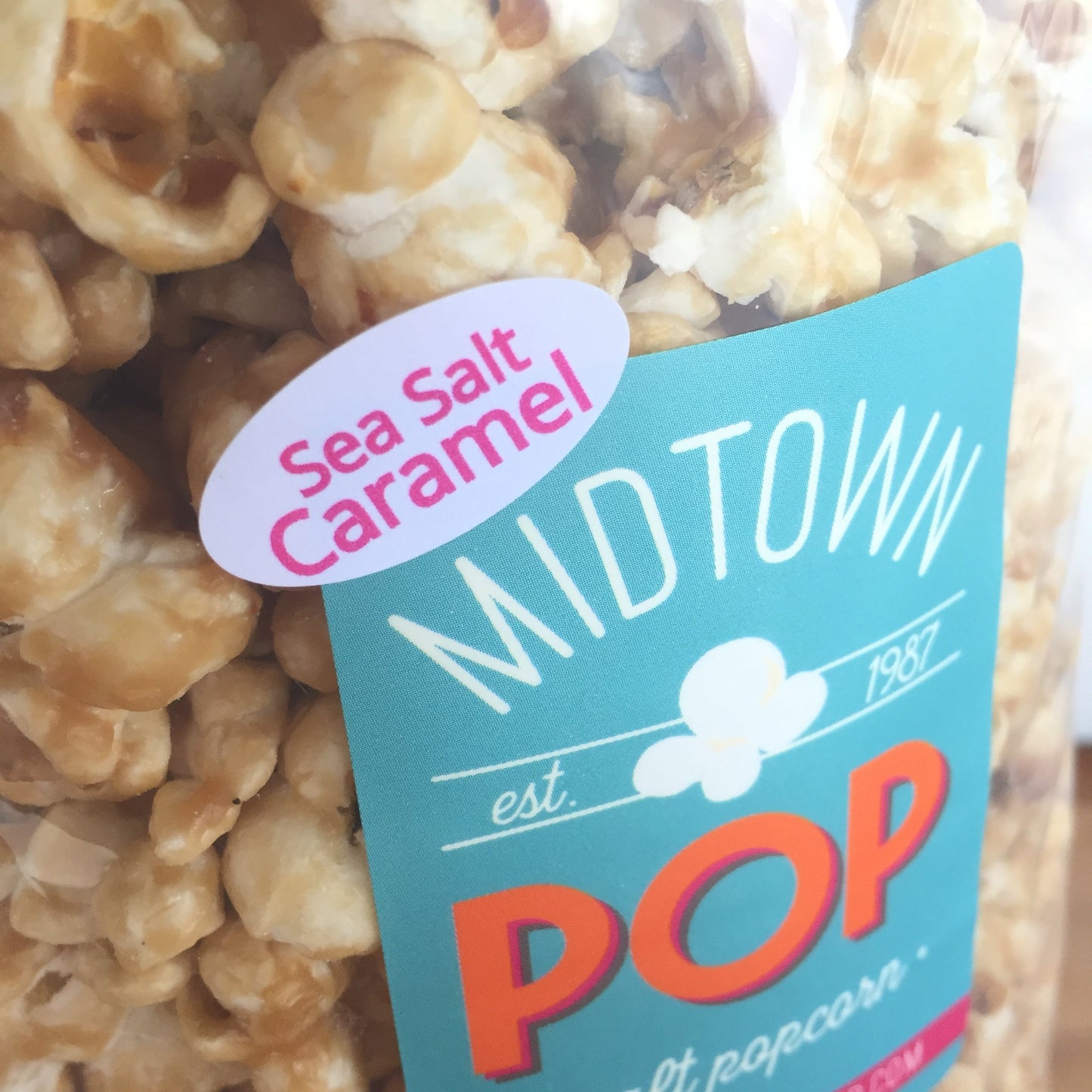 Caramel SeaSalt π§π― Gourmet Popcorn