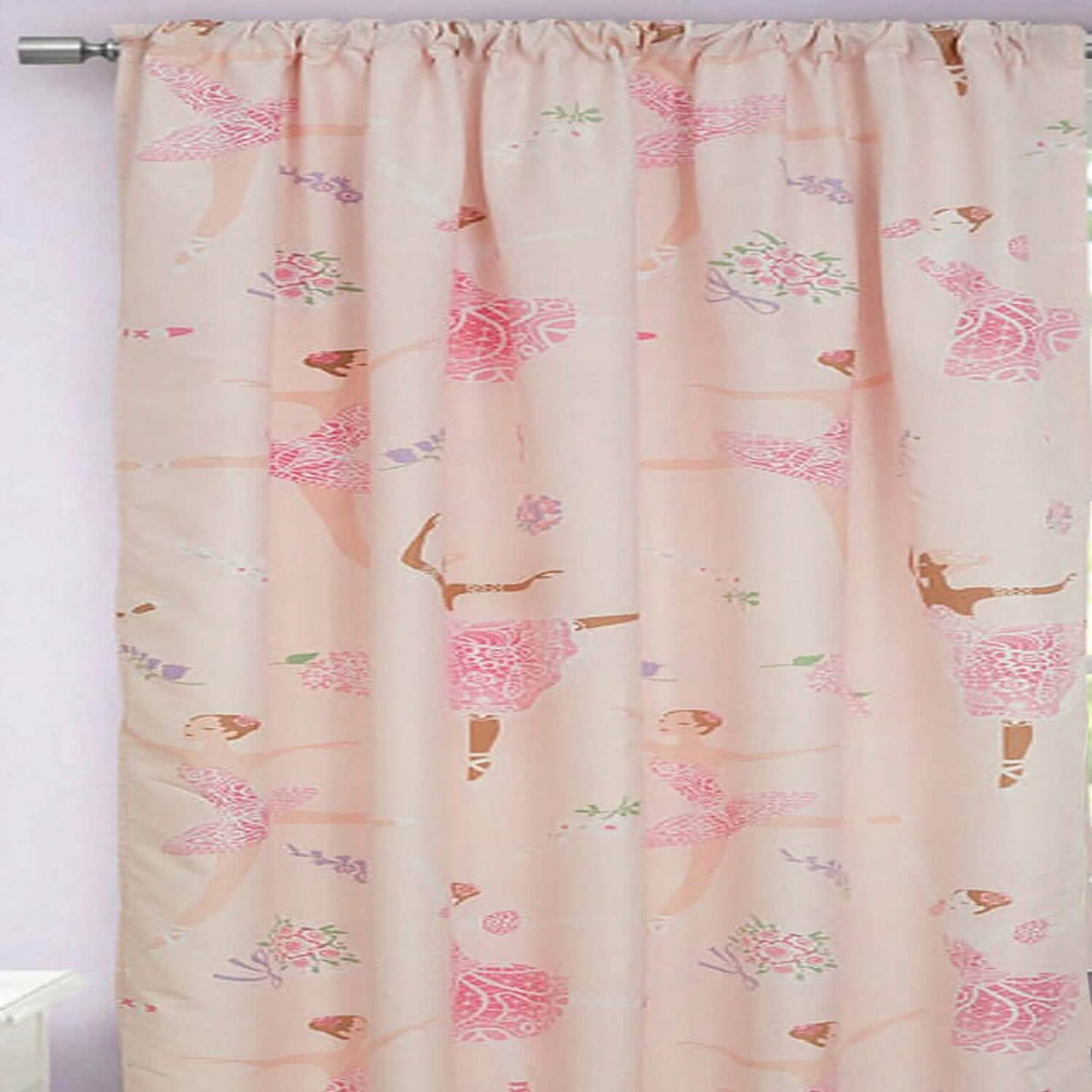 Soft Life Reset: Ballet Calm Shower Curtain 🩰