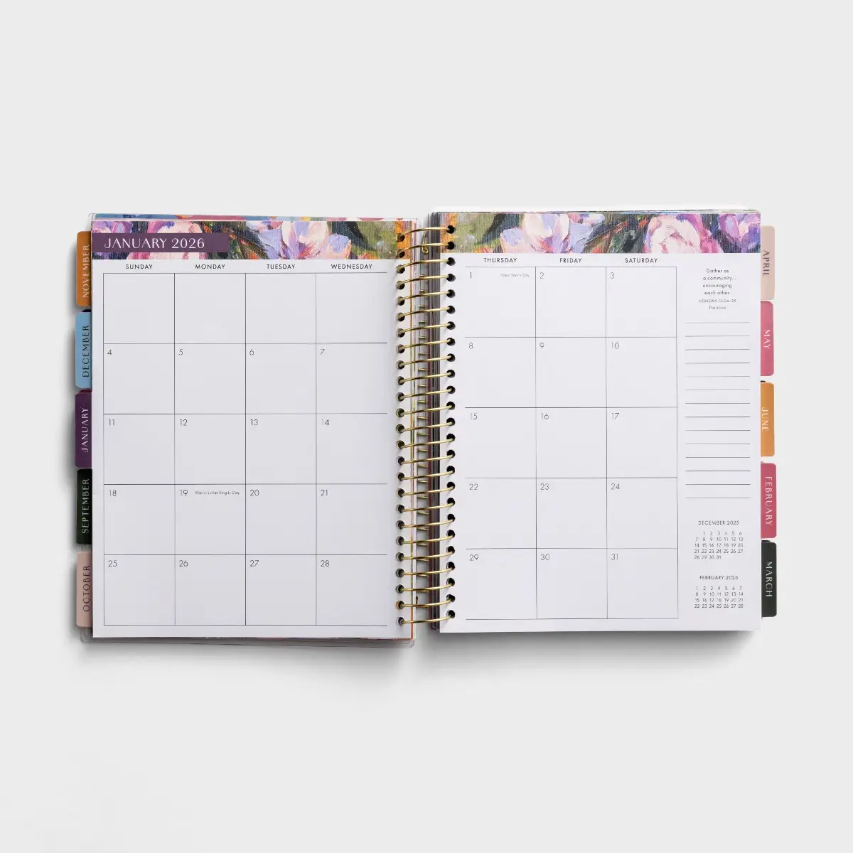 📍2026 18 Month |Agenda |Planner| Never Stop Blooming
