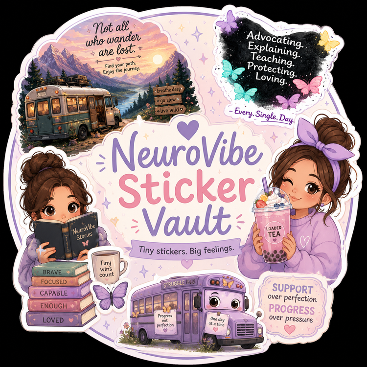 💜 NeuroVibe Sticker Vault