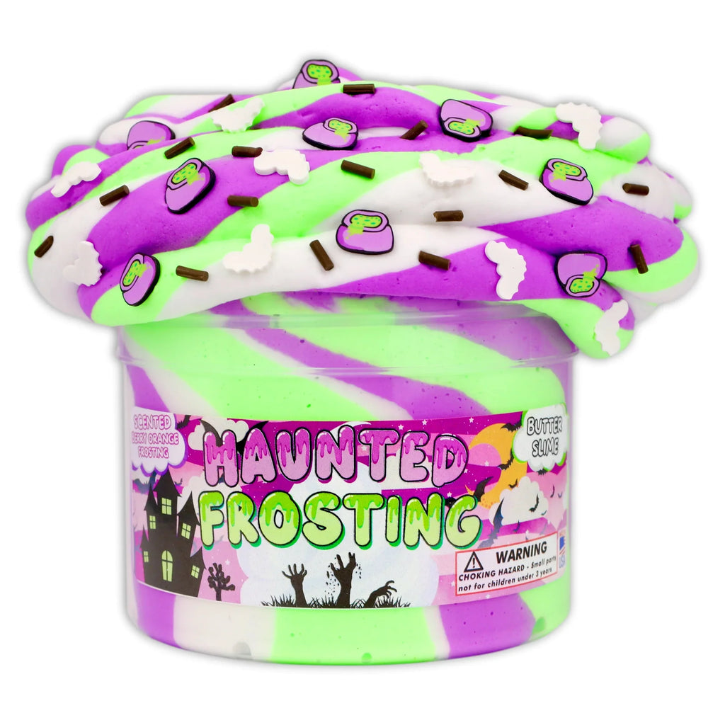Haunted Frosting Dope Slime 👻 | Calm Hands Reset Slime