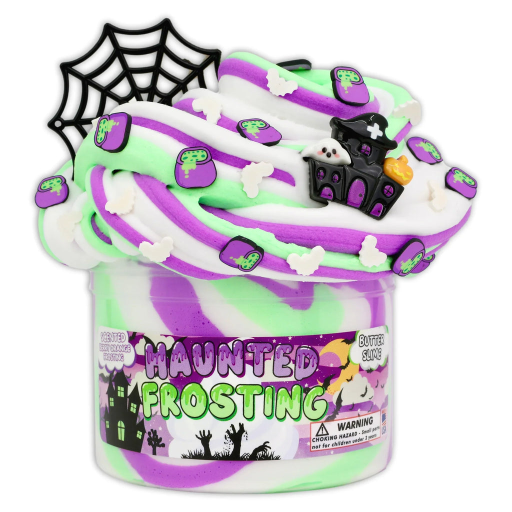 Haunted Frosting Dope Slime 👻 | Calm Hands Reset Slime