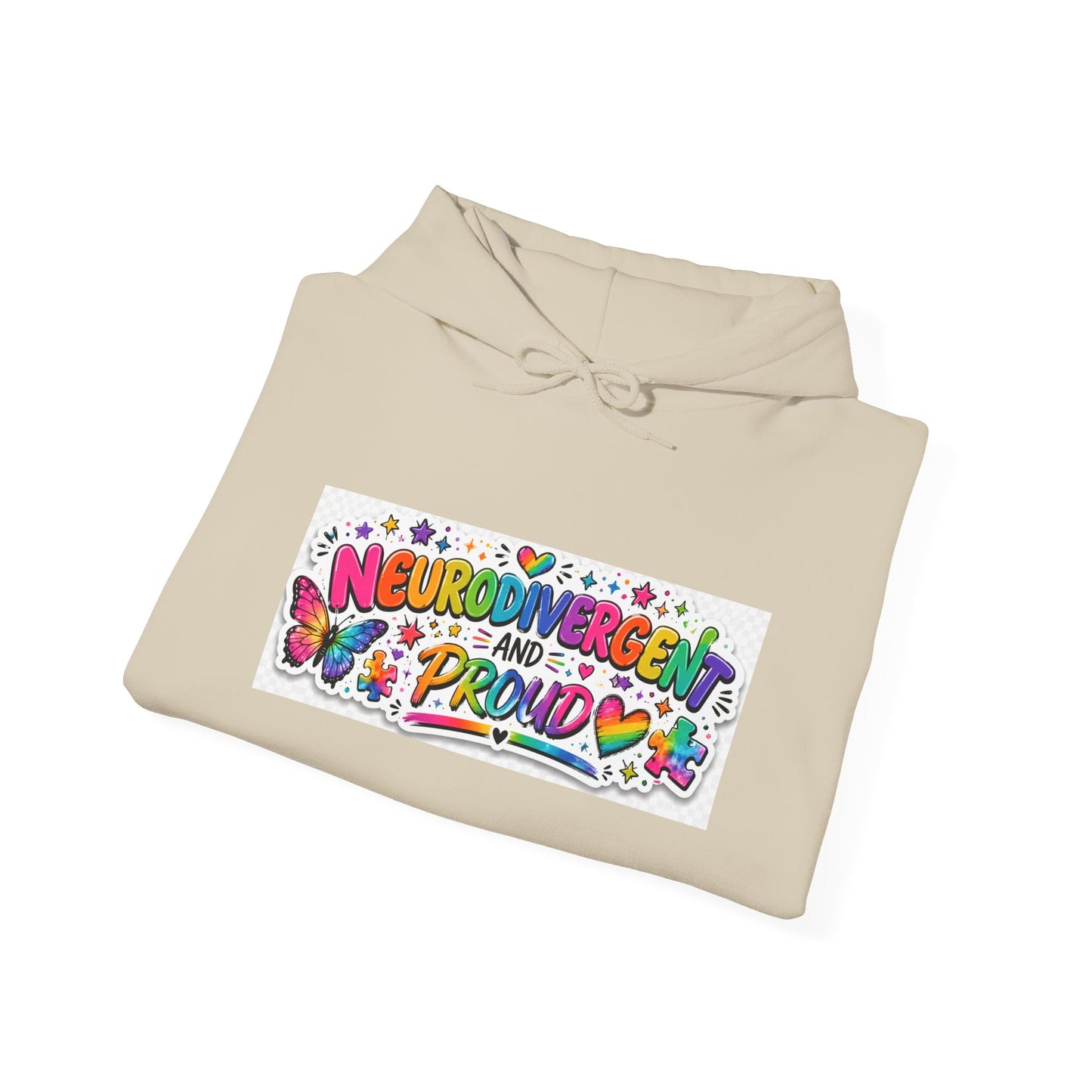 Neurodivergent Proud Hoodie
Neurodivergent Proud Hoodie | Rainbow Neurodiversity Awareness Pullover Sweatshirt