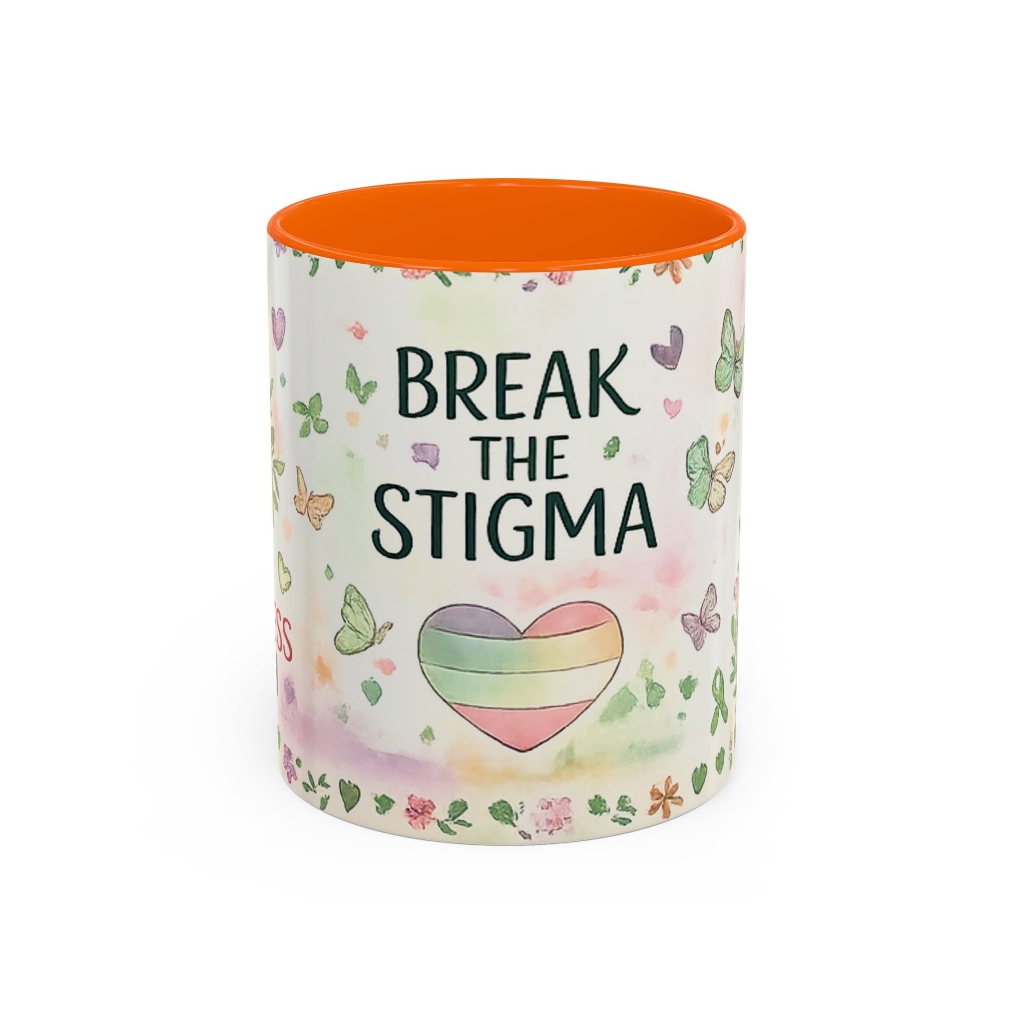 Break the Stigma Mug 💚 | Mental Health Awareness Coffee Cup | NeuroVibe Shop™
