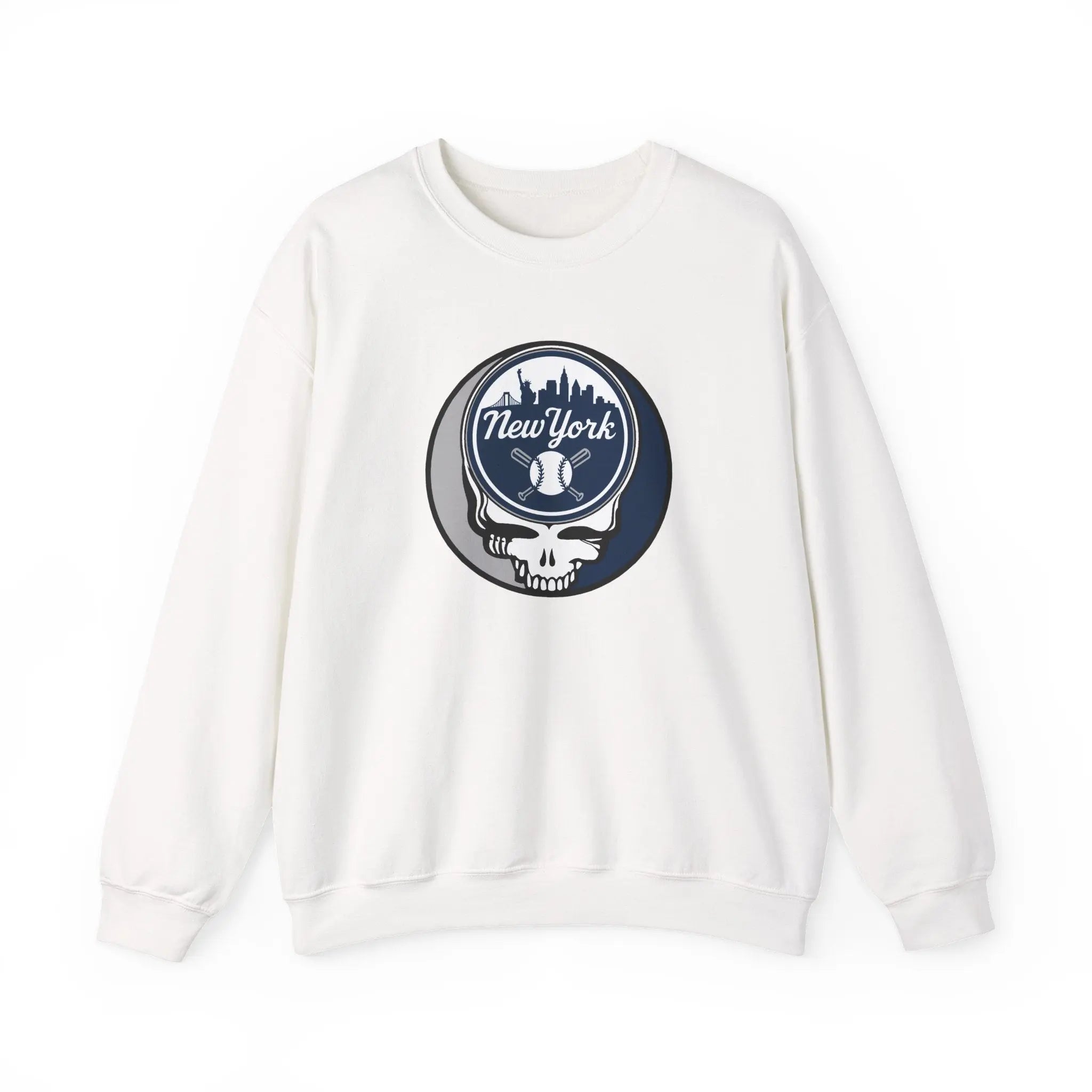 New York Yankees Original Stealie Grateful Dead Crewneck Grateful Dead Sweatshirt
