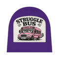 Baby Struggle Bus Beanie 💜 | Retro School Bus Infant Hat | NeuroVibe Shop™