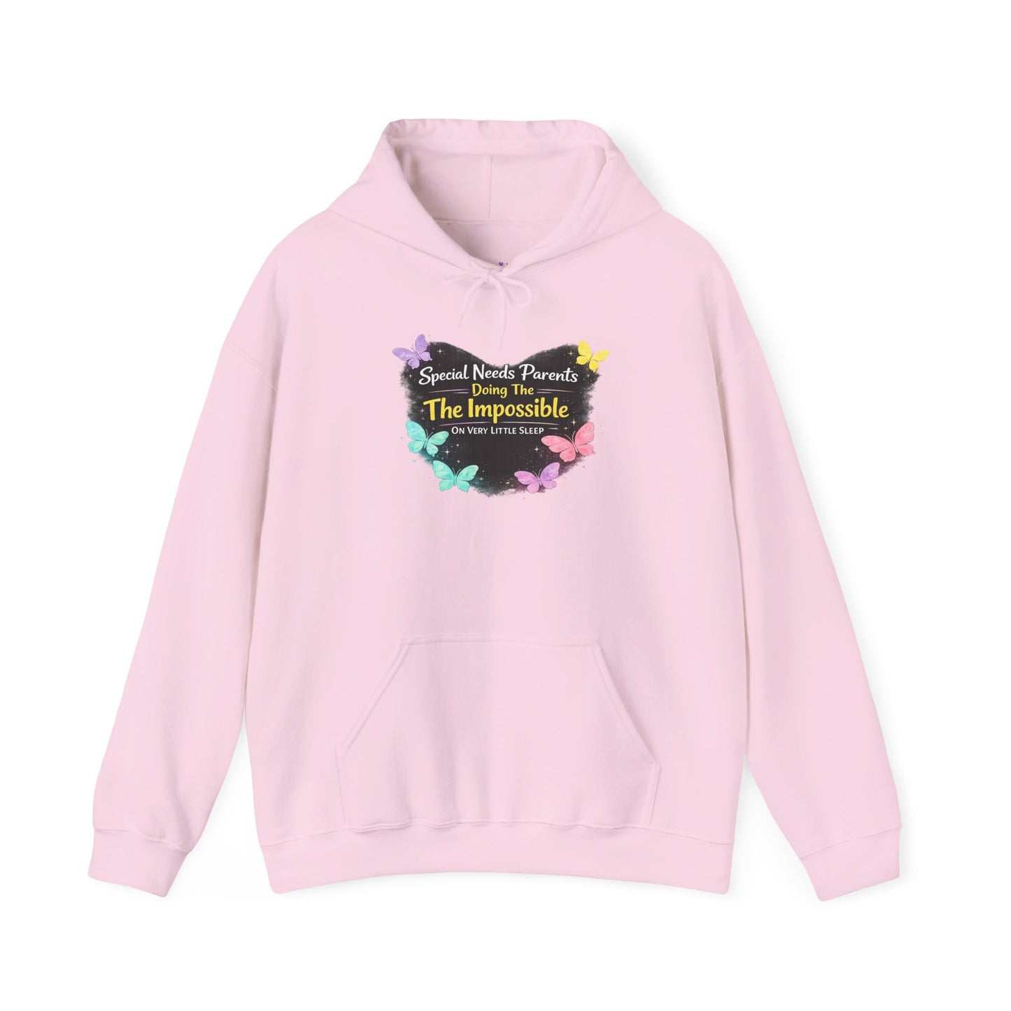 Special Needs Parent Hoodie, Doing The Impossible On Very Little Sleep Tee, Autism Mom Gift, ADHD Parent Hoodie, Advocate Hoodie