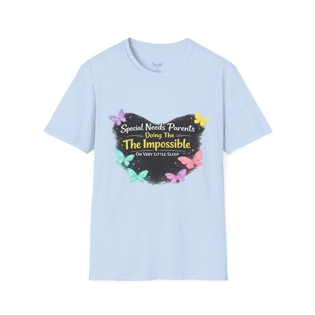 Special Needs Parent Shirt | Doing The Impossible On Very Little Sleep Tee | Autism ADHD Parent Support Shirt