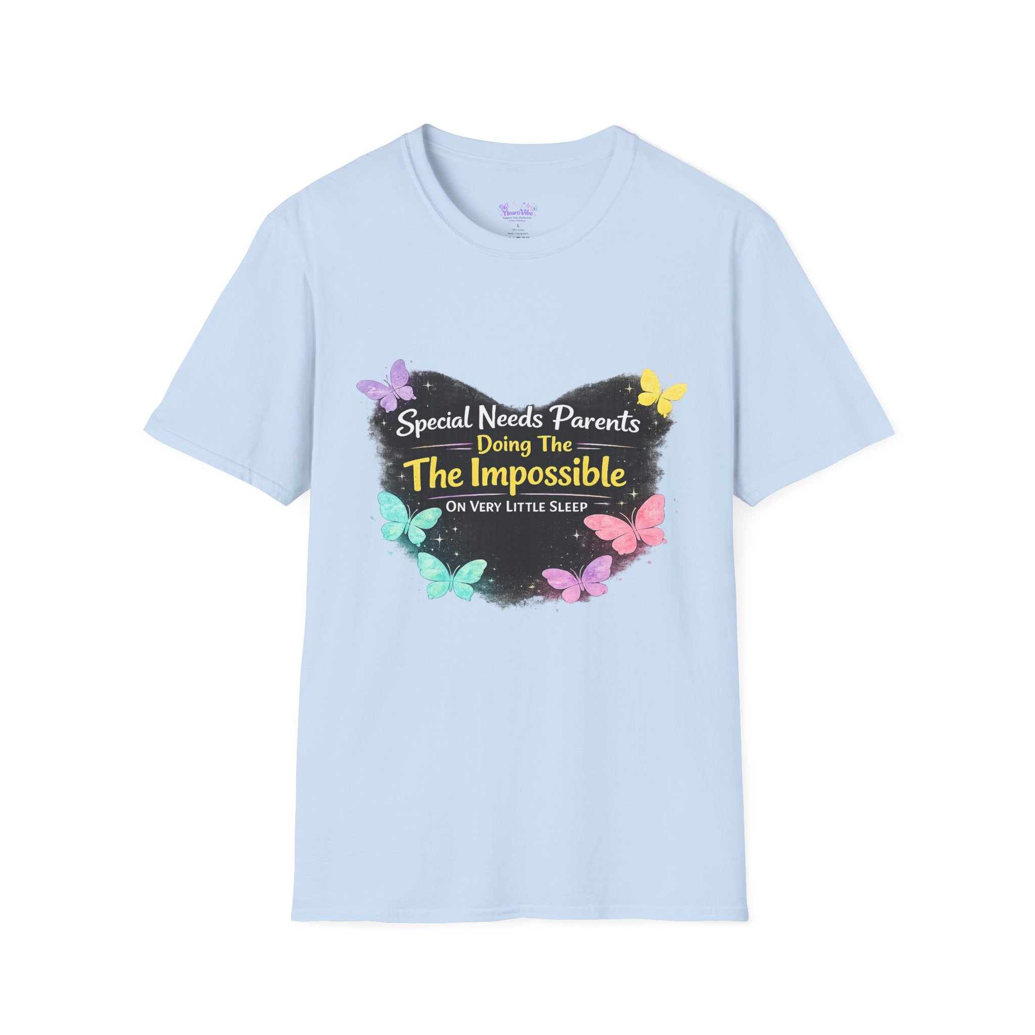 Special Needs Parent Shirt | Doing The Impossible On Very Little Sleep Tee | Autism ADHD Parent Support Shirt