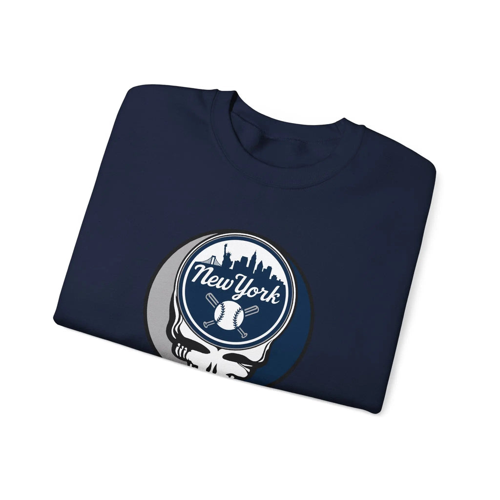 New York Yankees Original Stealie Grateful Dead Crewneck Grateful Dead Sweatshirt