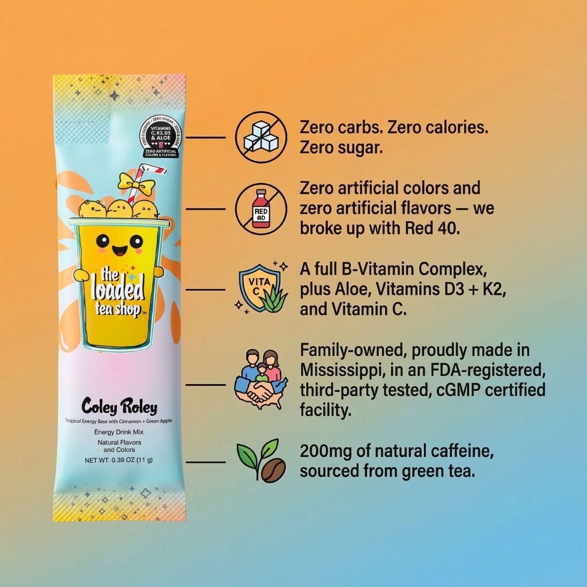 🧋 Loaded Tea Shop | Coley Roley Boost