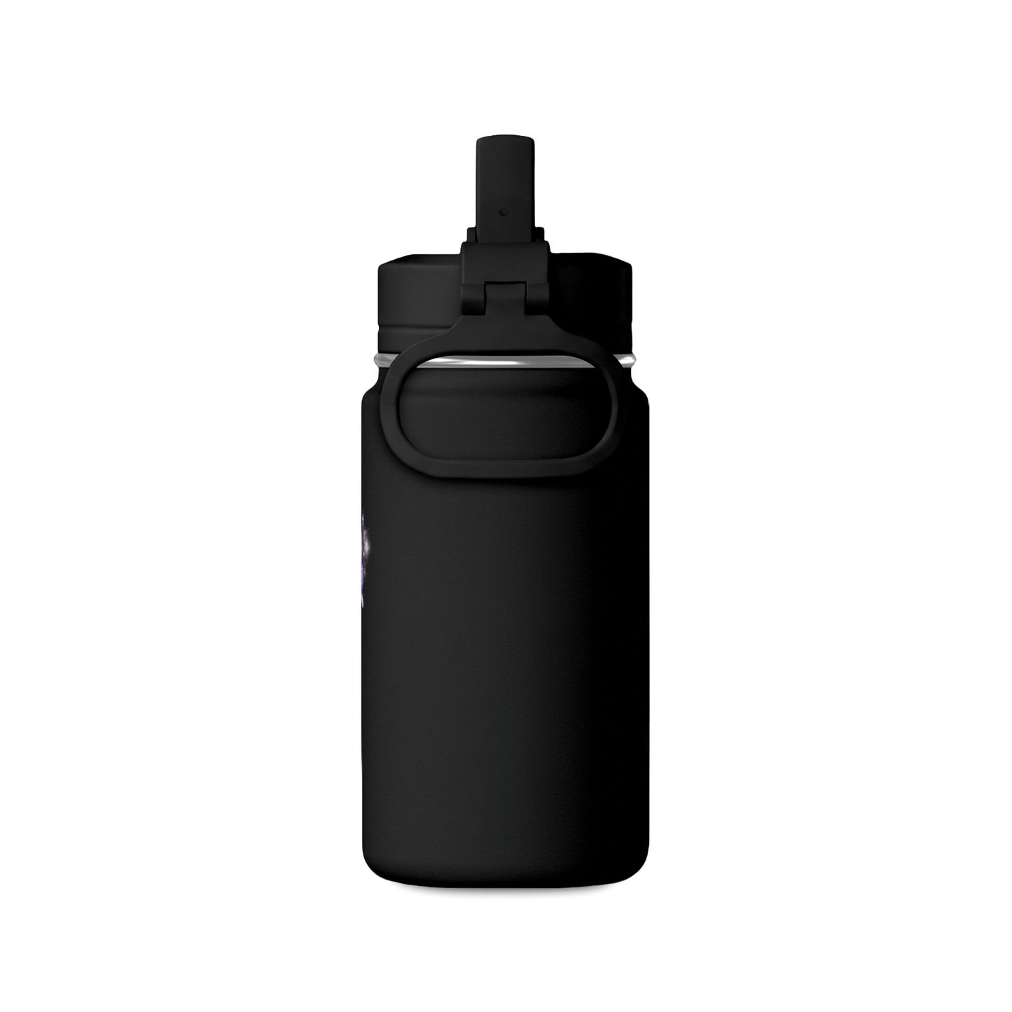 NeuroVibe Butterfly Mini Water Bottle | Kids Back-to-School Drink Bottle | Purple Teal School Hydration Bottle