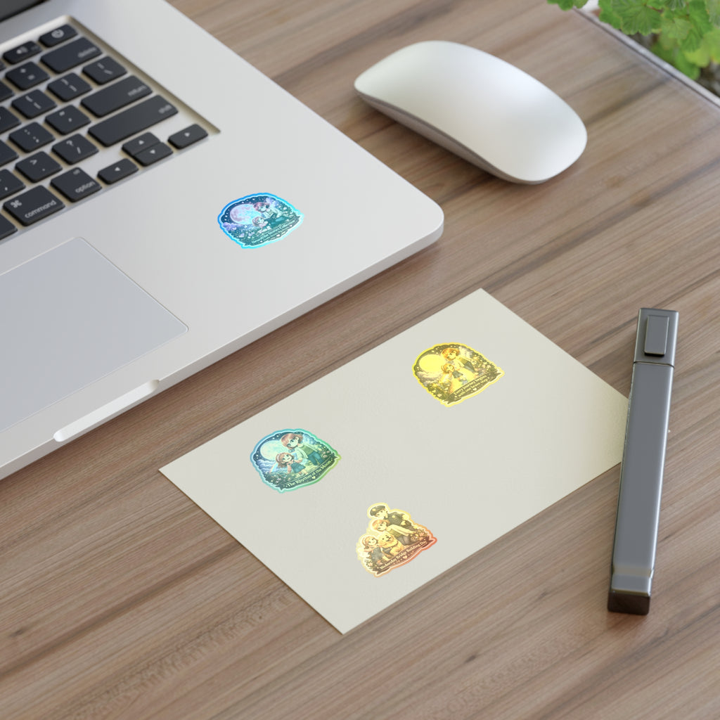 NeuroVibe Stories Sticker Bundle | Lyra, Sylvia, Mochi & Friends | Children’s Book Character Collection