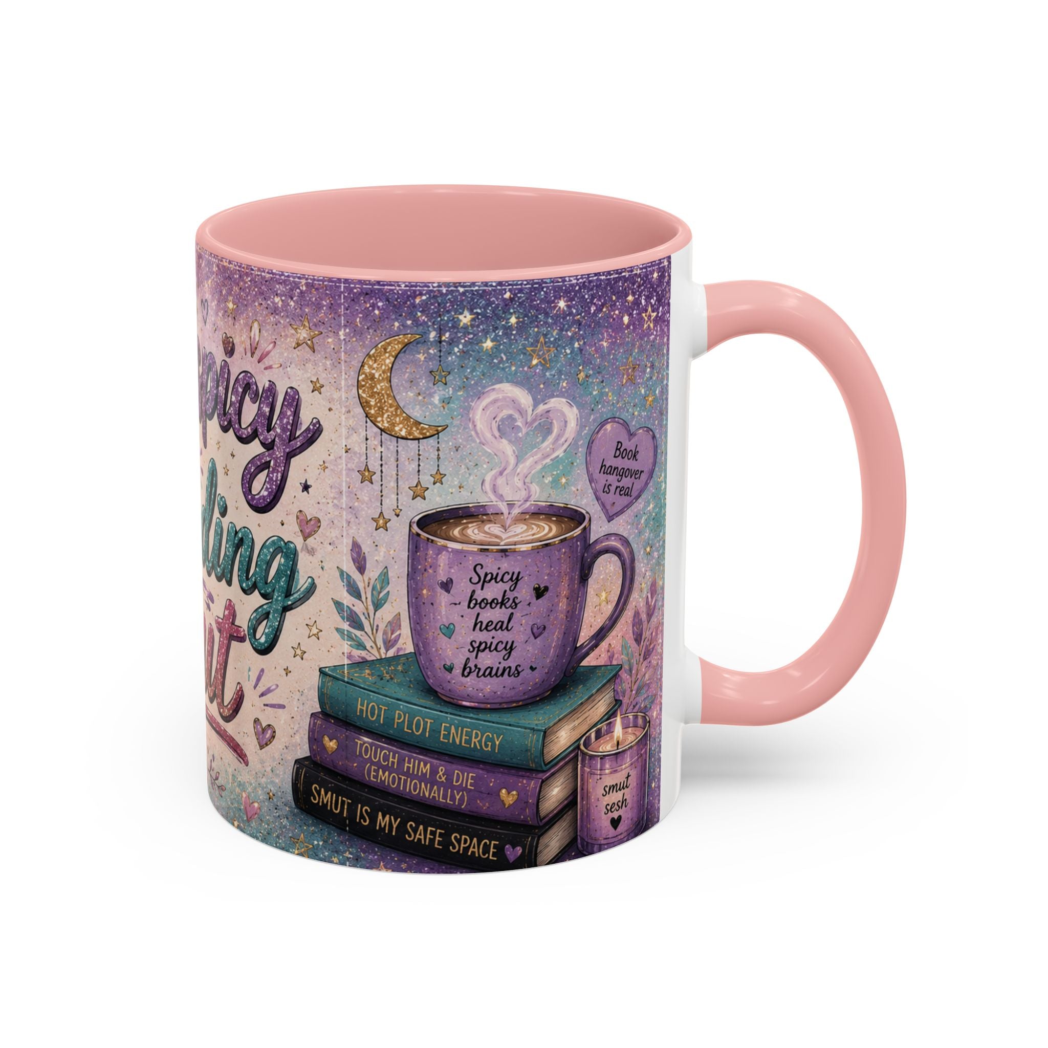 Neurospicy & Reading Smut Mug 📚 | Cozy Booktok Coffee Cup | NeuroVibe Shop™