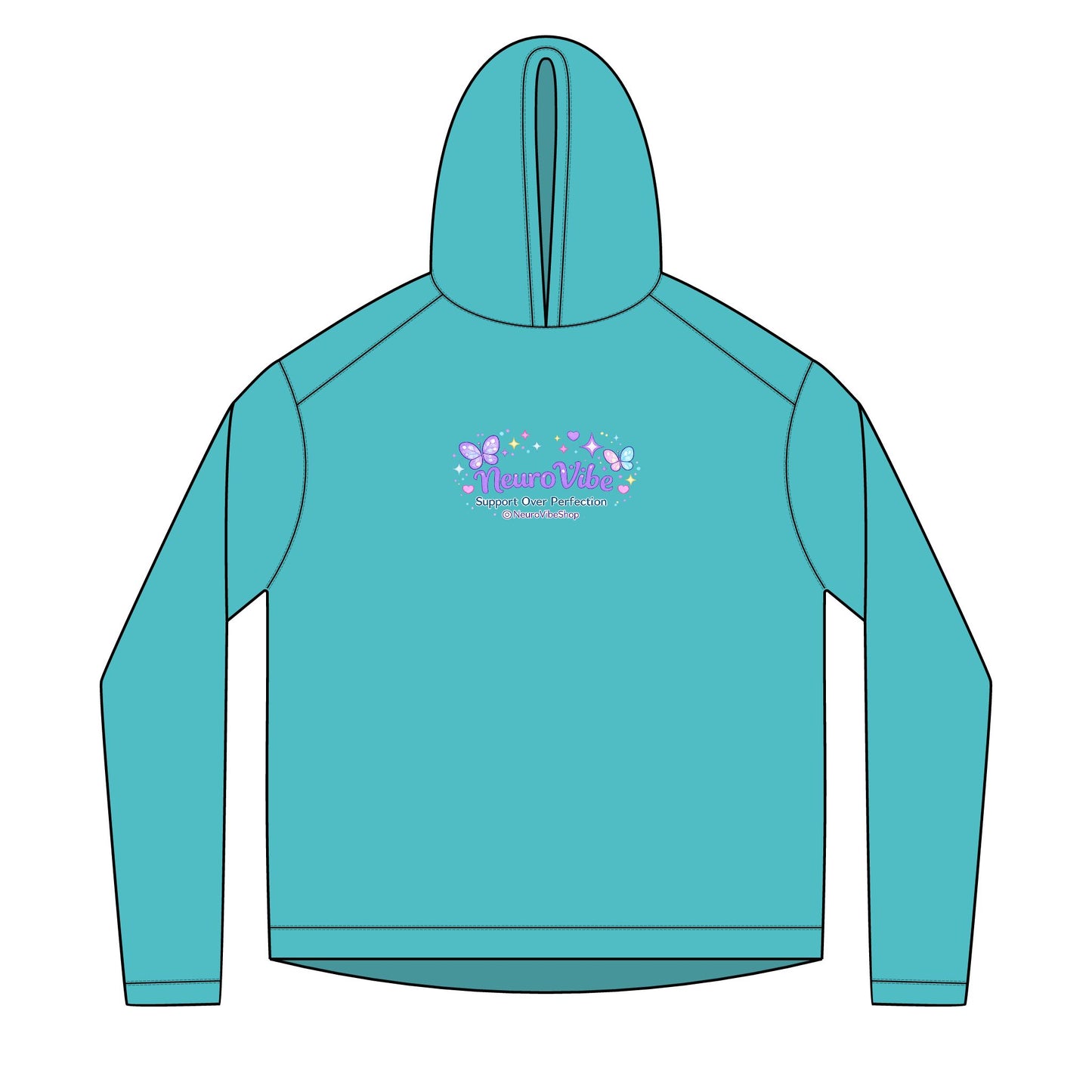Unisex Sailor Hoodie – Motivational Highland Cow Graphic Hoodie | Be Proud of How Far You’ve Come | Cozy Country Western Sweatshirt