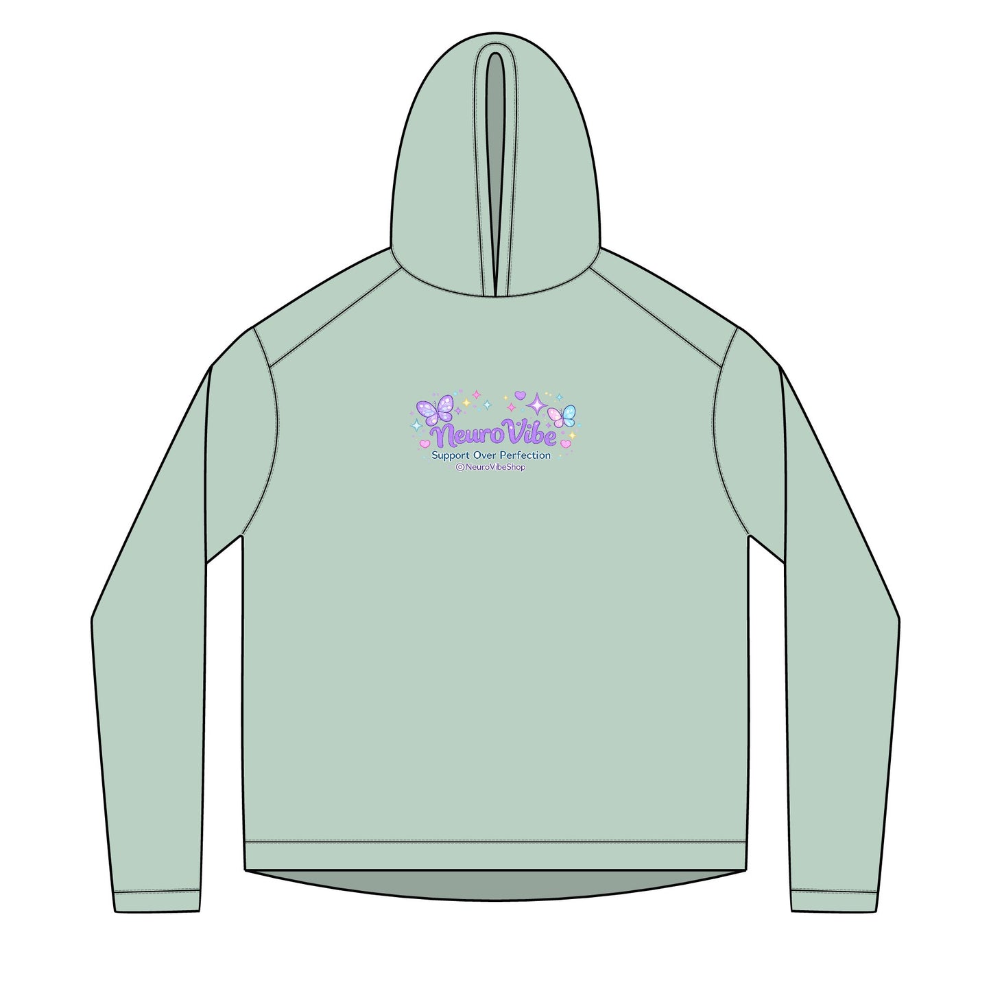Unisex Sailor Hoodie – Motivational Highland Cow Graphic Hoodie | Be Proud of How Far You’ve Come | Cozy Country Western Sweatshirt