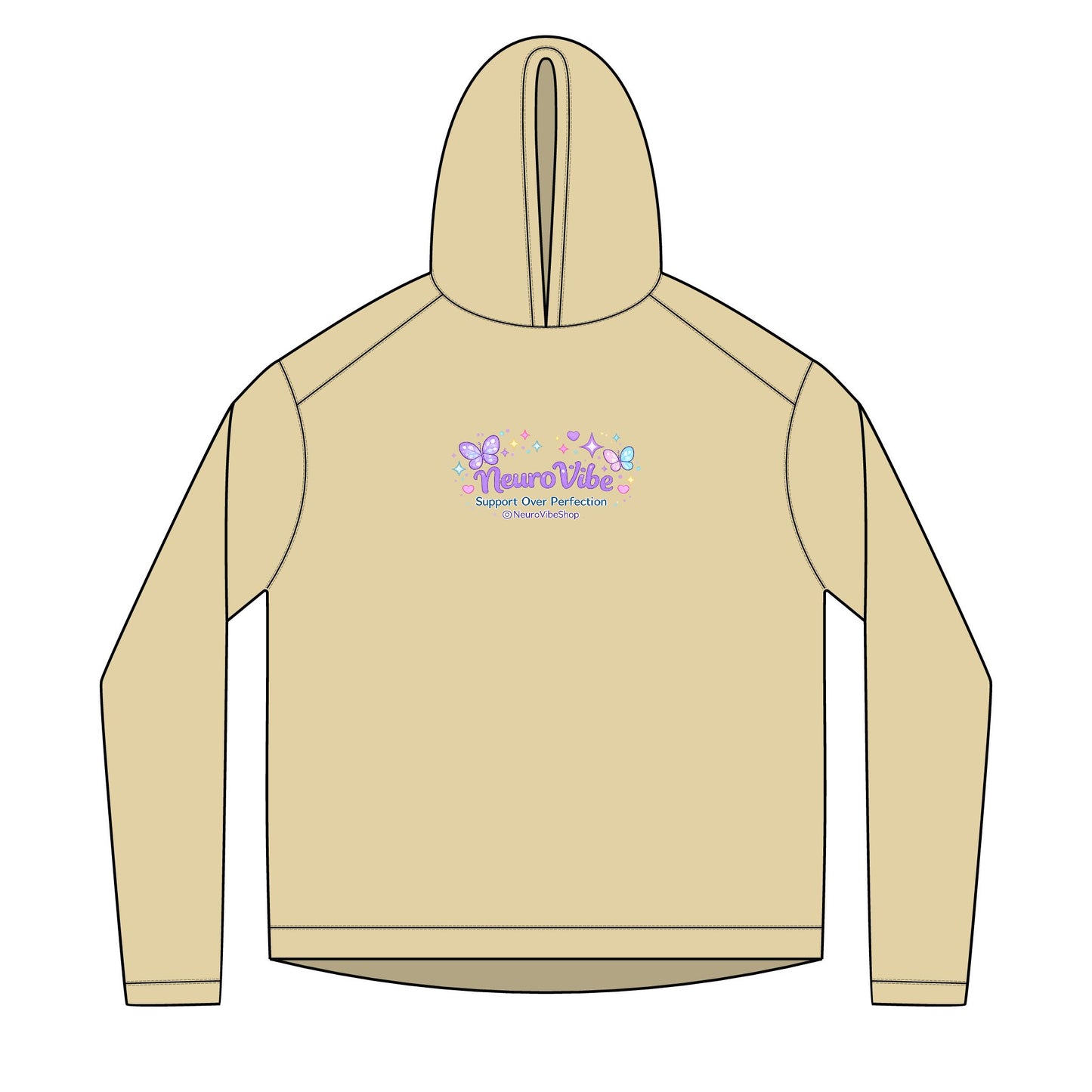 Unisex Sailor Hoodie – Motivational Highland Cow Graphic Hoodie | Be Proud of How Far You’ve Come | Cozy Country Western Sweatshirt