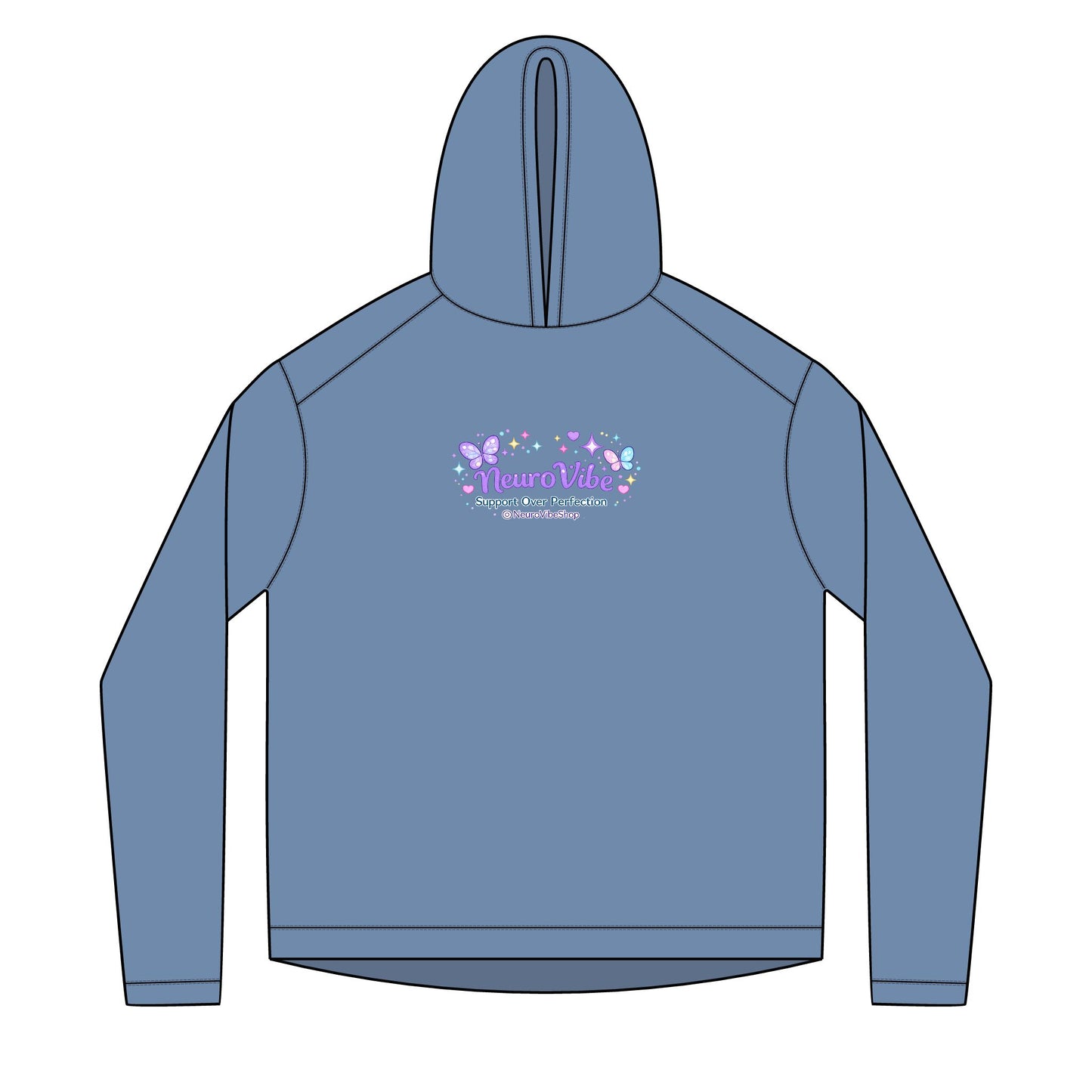 Unisex Sailor Hoodie – Motivational Highland Cow Graphic Hoodie | Be Proud of How Far You’ve Come | Cozy Country Western Sweatshirt