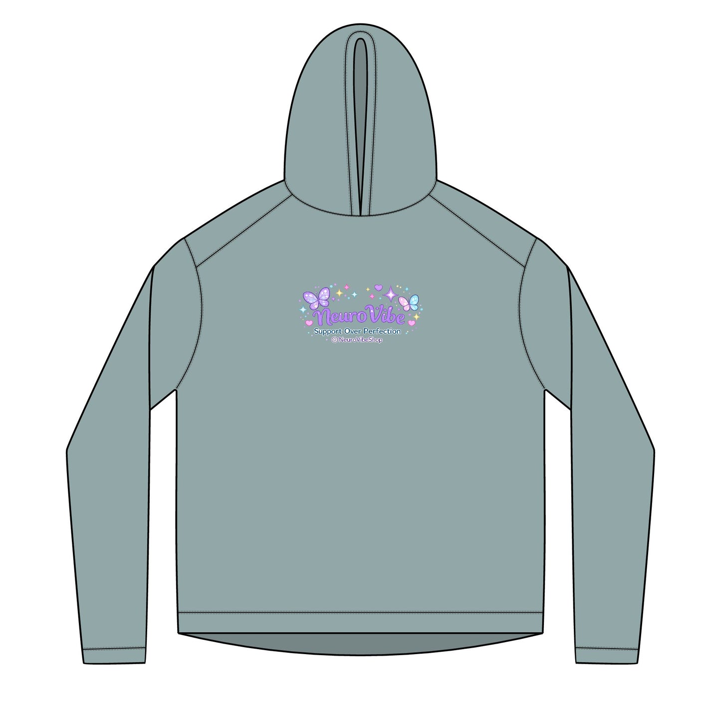 Unisex Sailor Hoodie – Motivational Highland Cow Graphic Hoodie | Be Proud of How Far You’ve Come | Cozy Country Western Sweatshirt