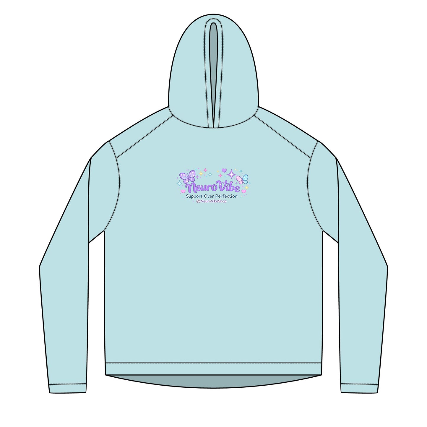 Unisex Sailor Hoodie – Motivational Highland Cow Graphic Hoodie | Be Proud of How Far You’ve Come | Cozy Country Western Sweatshirt