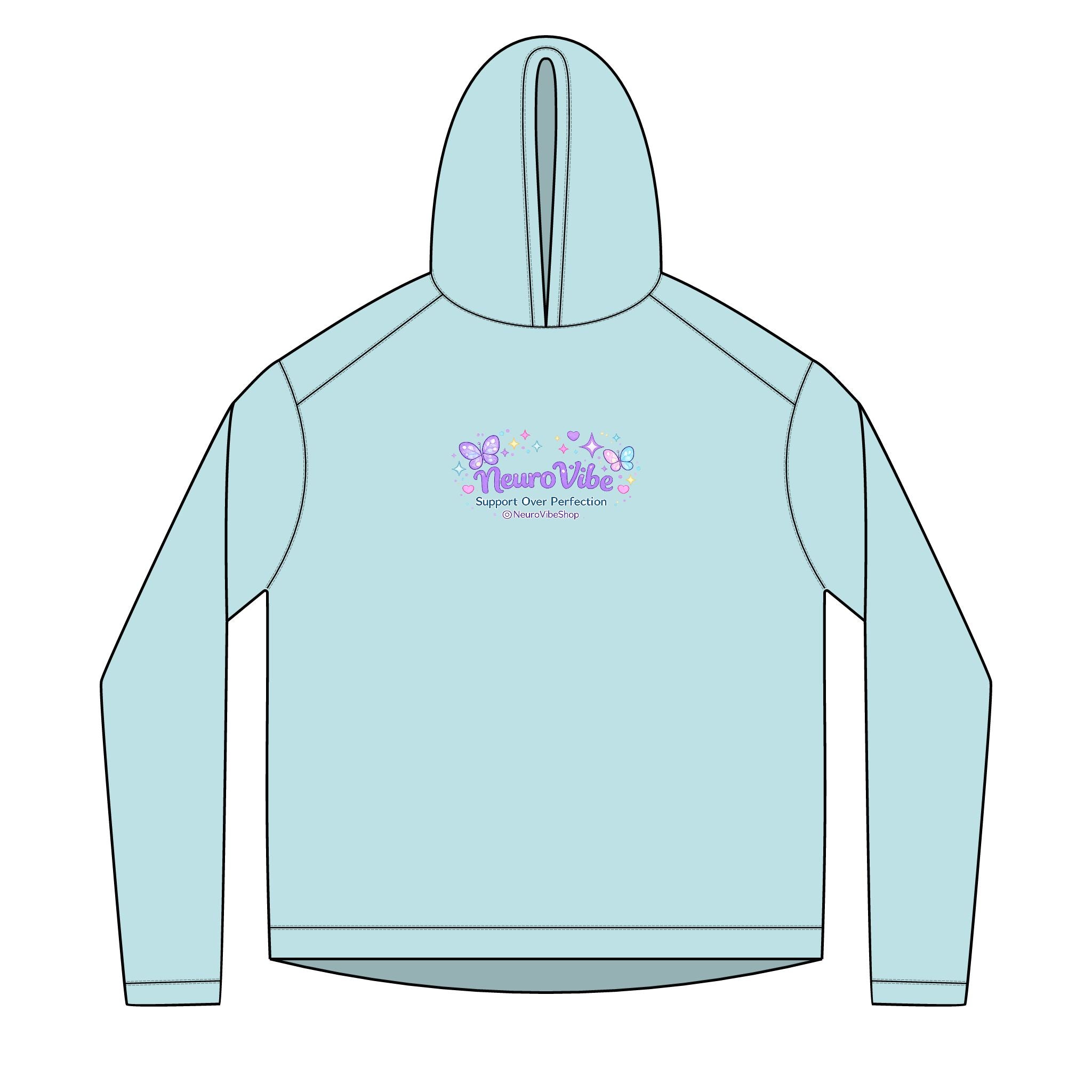 Unisex Sailor Hoodie – Motivational Highland Cow Graphic Hoodie | Be Proud of How Far You’ve Come | Cozy Country Western Sweatshirt