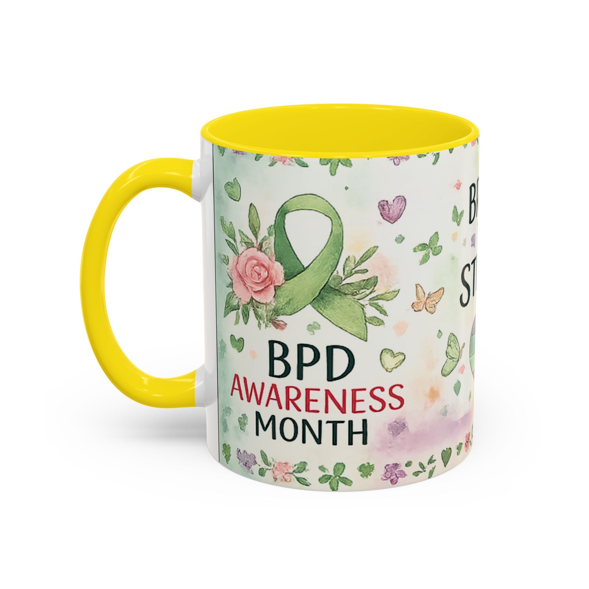 Break the Stigma Mug 💚 | Mental Health Awareness Coffee Cup | NeuroVibe Shop™