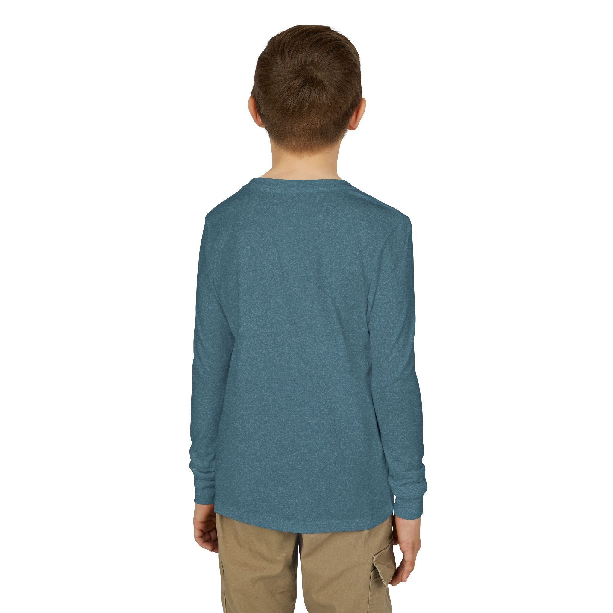 Cute Owl Youth Long Sleeve Shirt | Moon & Stars Night Owl Kids Graphic Tee | NeuroVibe Shop™