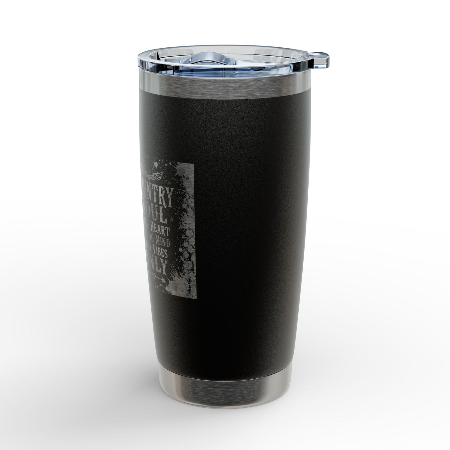 20oz Wild Heart Strong Mind Engraved Tumbler ✨ | Country Soul Cup | NeuroVibe Shop™
