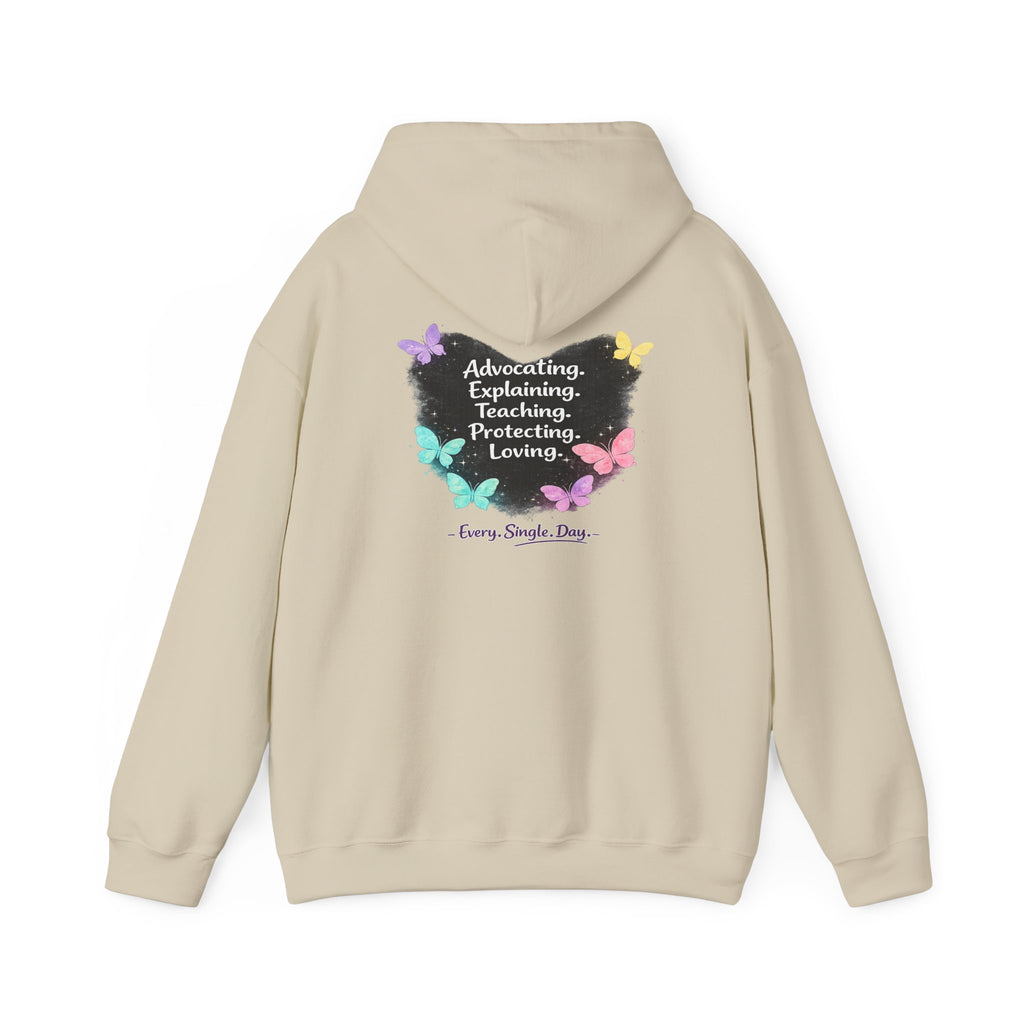 Special Needs Parent Hoodie, Doing The Impossible On Very Little Sleep Tee, Autism Mom Gift, ADHD Parent Hoodie, Advocate Hoodie