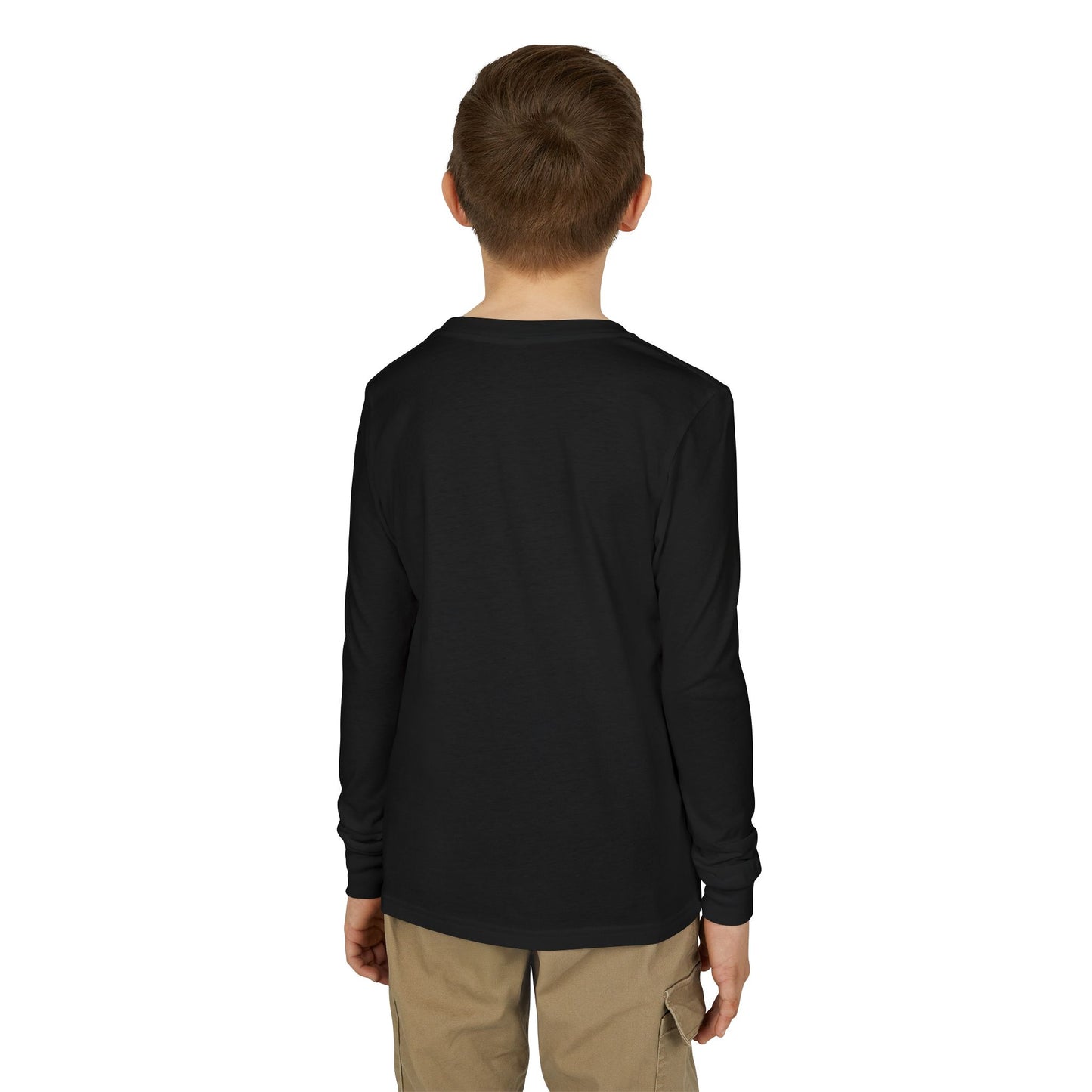 Cute Owl Youth Long Sleeve Shirt | Moon & Stars Night Owl Kids Graphic Tee | NeuroVibe Shop™