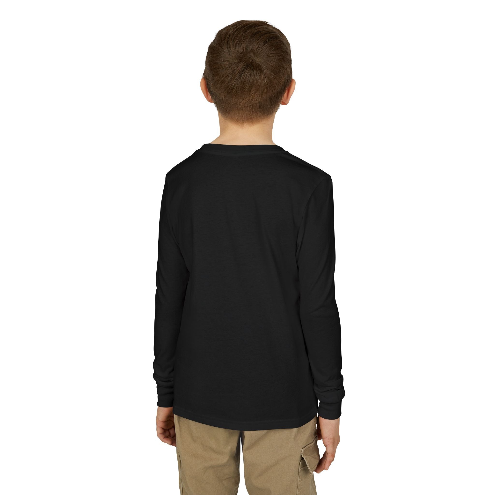Cute Owl Youth Long Sleeve Shirt | Moon & Stars Night Owl Kids Graphic Tee | NeuroVibe Shop™