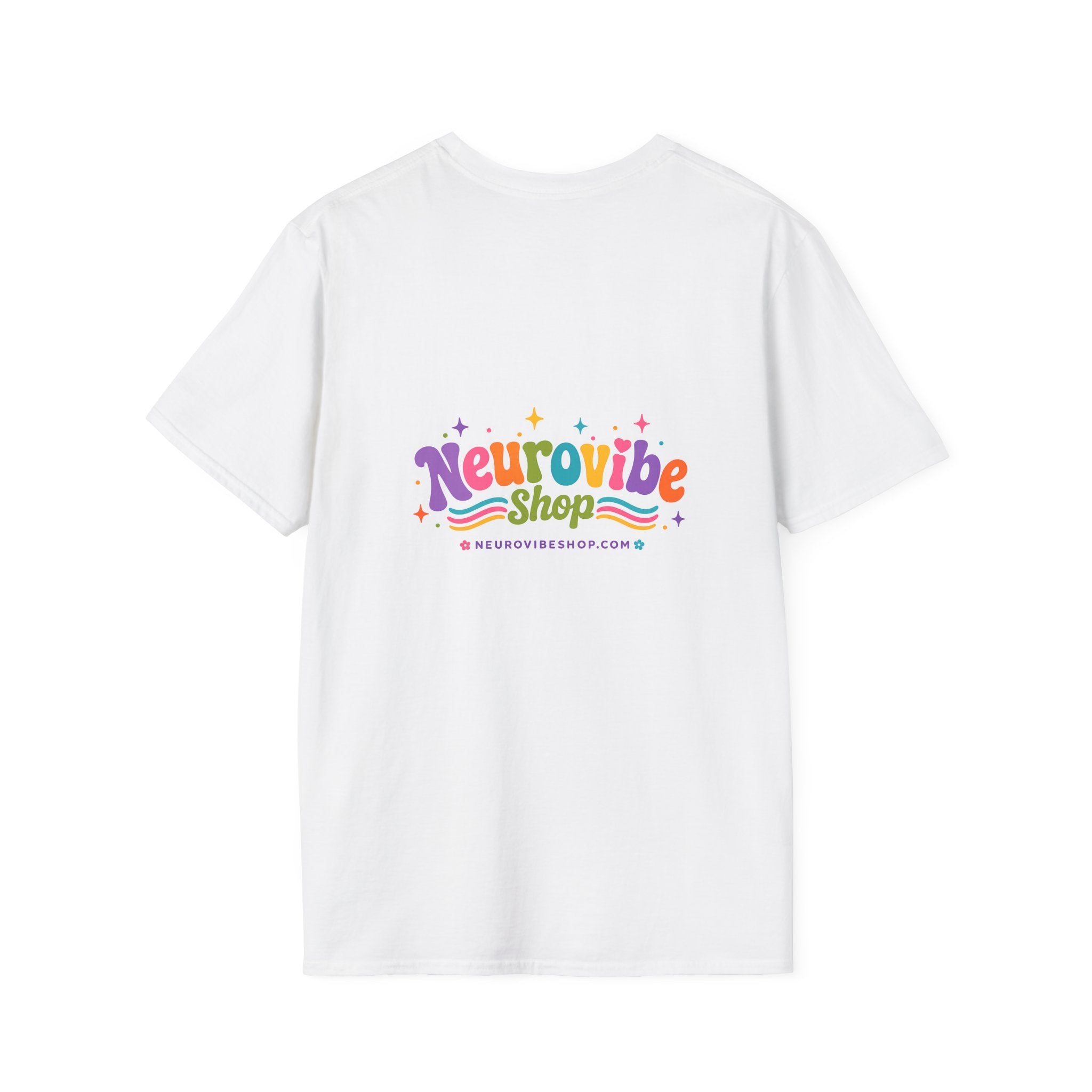 Neurospicy Rainbow T-Shirt | Neurodiversity Pride Shirt | ADHD Autism Awareness Tee | Colorful Neurodivergent Graphic T-Shirt | LGBTQ+ Inclusive Neurospicy Apparel