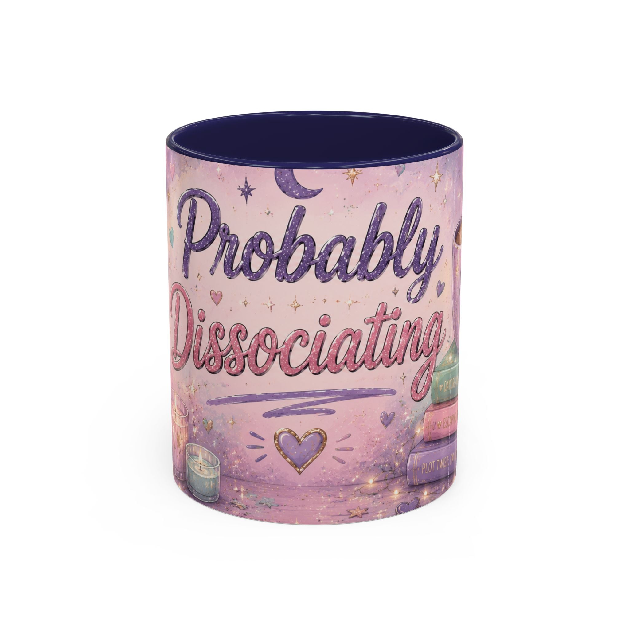 Probably Dissociating Mug 🌙 | Pastel Neurospicy Coffee Cup | NeuroVibe Shop™