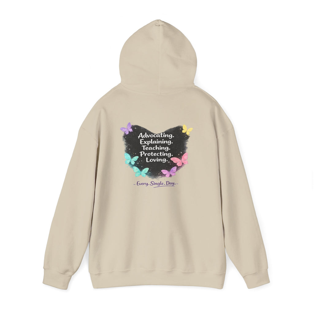 Special Needs Parent Hoodie, Doing The Impossible On Very Little Sleep Tee, Autism Mom Gift, ADHD Parent Hoodie, Advocate Hoodie