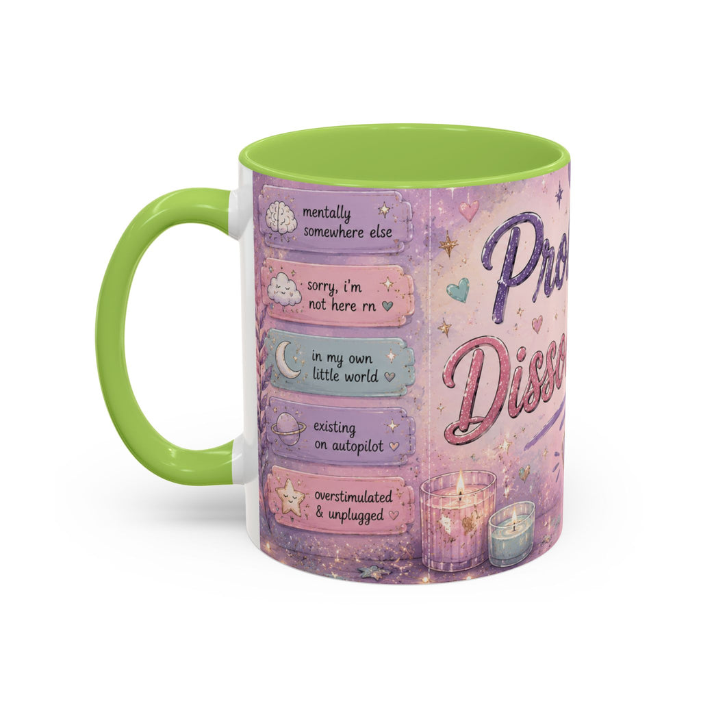 Probably Dissociating Mug 🌙 | Pastel Neurospicy Coffee Cup | NeuroVibe Shop™
