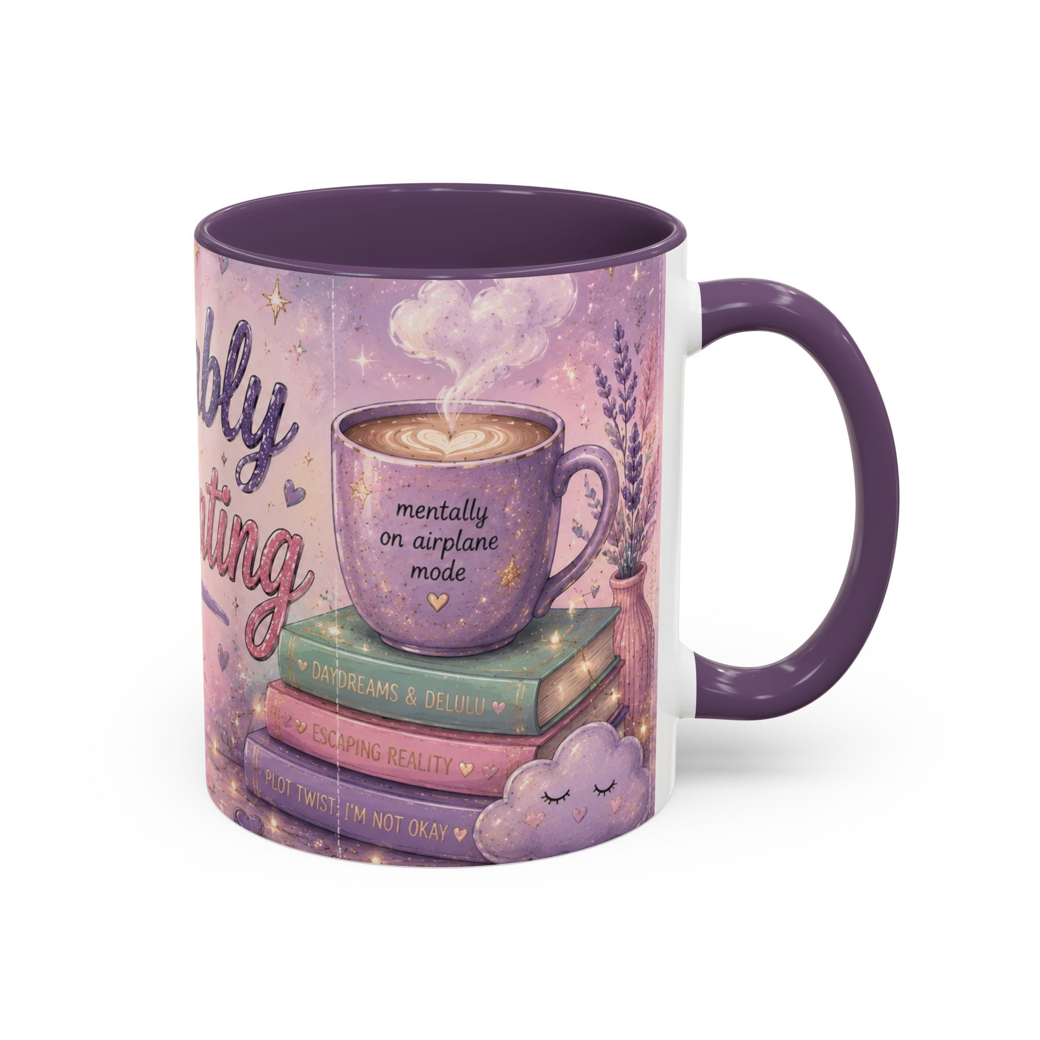 Probably Dissociating Mug 🌙 | Pastel Neurospicy Coffee Cup | NeuroVibe Shop™