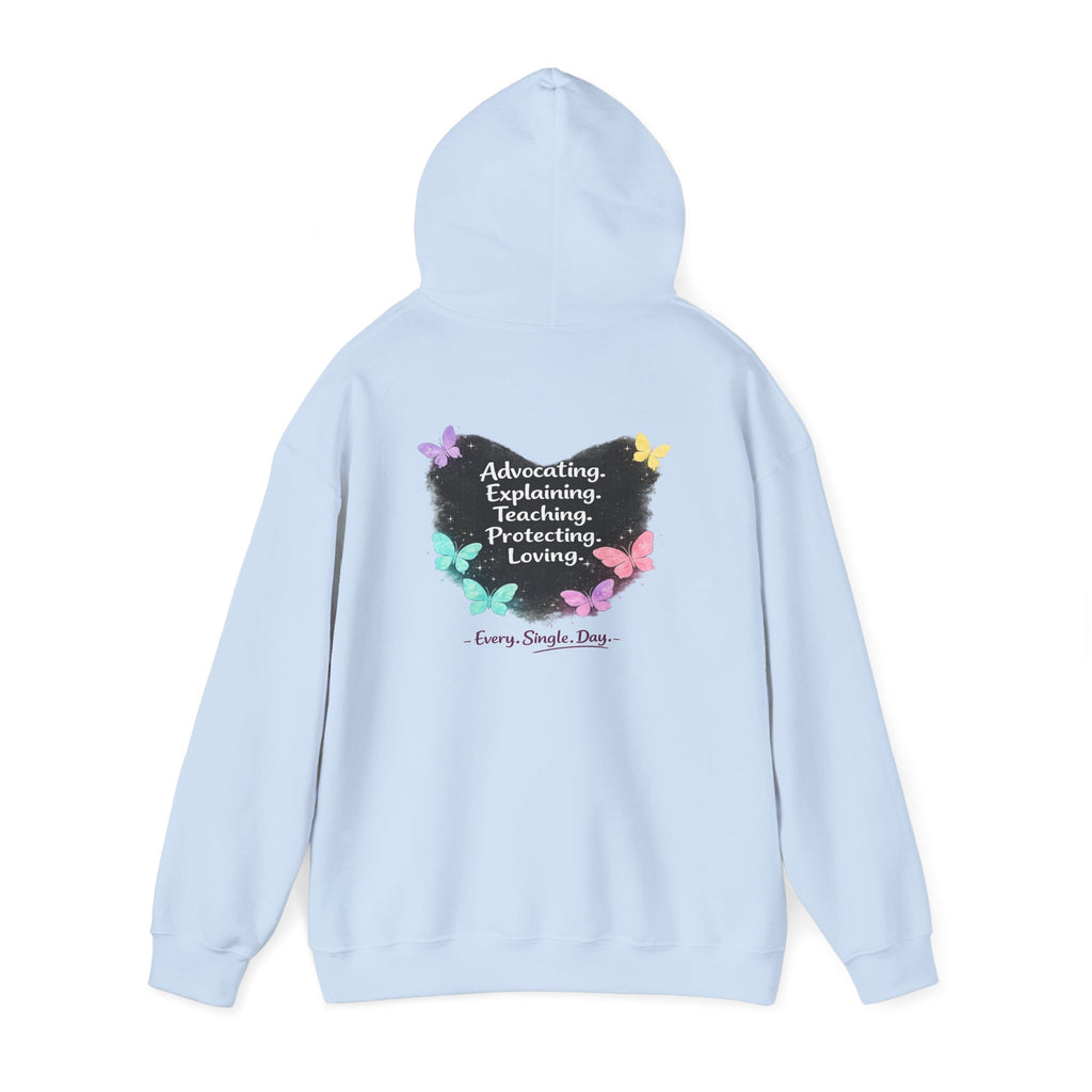 Special Needs Parent Hoodie, Doing The Impossible On Very Little Sleep Tee, Autism Mom Gift, ADHD Parent Hoodie, Advocate Hoodie