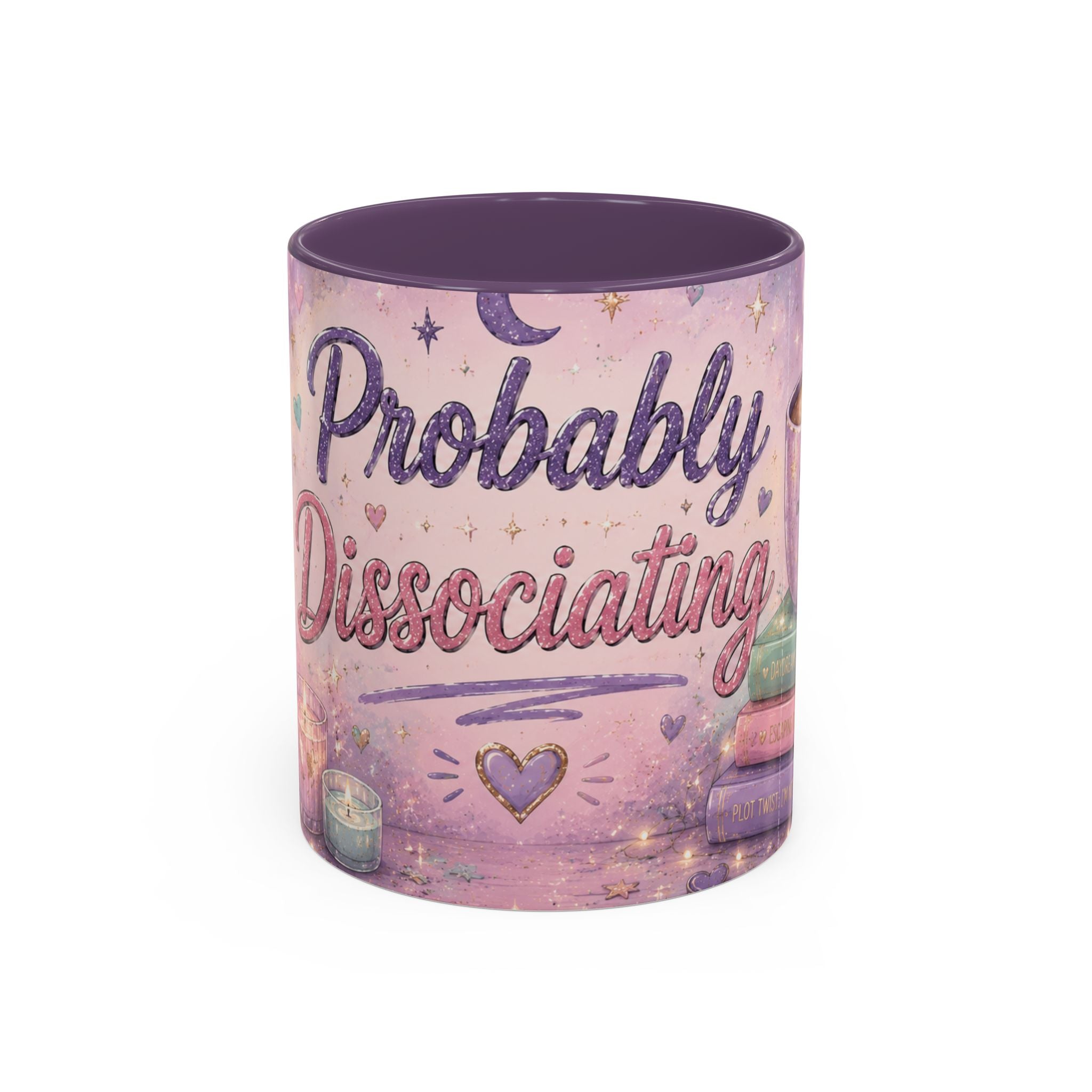 Probably Dissociating Mug 🌙 | Pastel Neurospicy Coffee Cup | NeuroVibe Shop™
