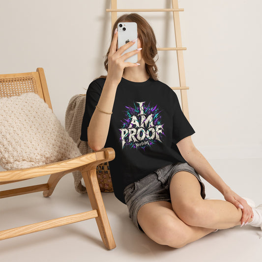 I Am Proof Band Tee | Neur0vibes Alternative Rock Shirt