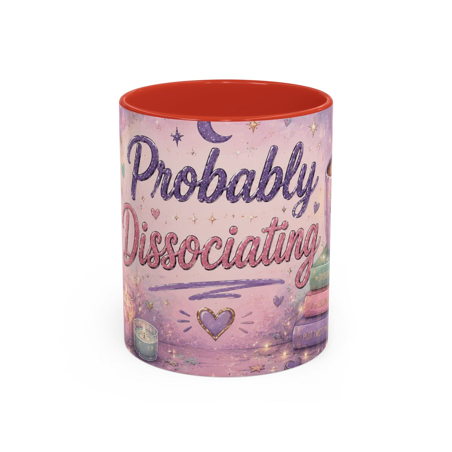 Probably Dissociating Mug 🌙 | Pastel Neurospicy Coffee Cup | NeuroVibe Shop™