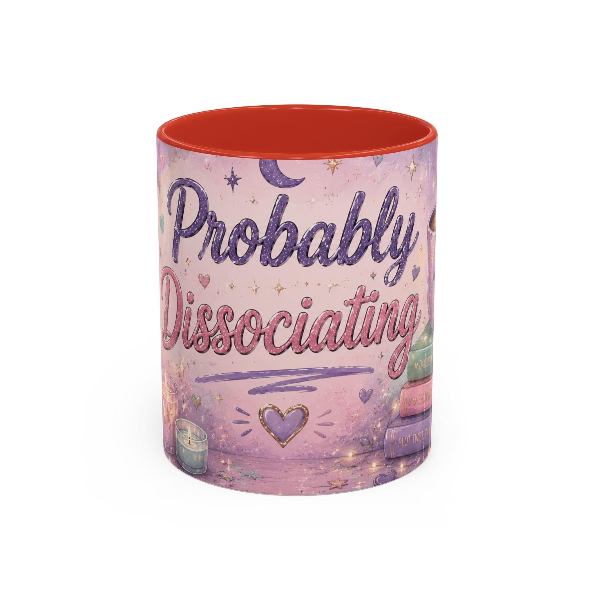 Probably Dissociating Mug 🌙 | Pastel Neurospicy Coffee Cup | NeuroVibe Shop™