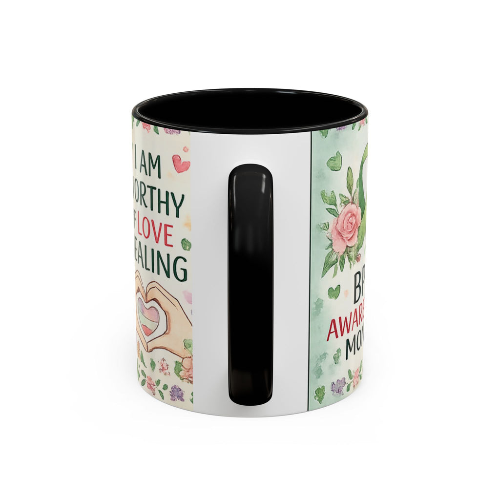 Break the Stigma Mug 💚 | Mental Health Awareness Coffee Cup | NeuroVibe Shop™