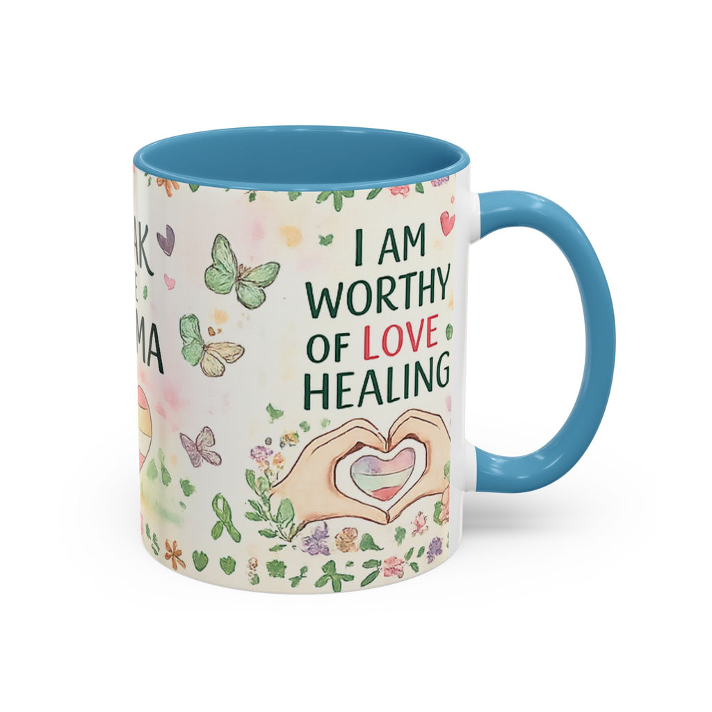 Break the Stigma Mug 💚 | Mental Health Awareness Coffee Cup | NeuroVibe Shop™