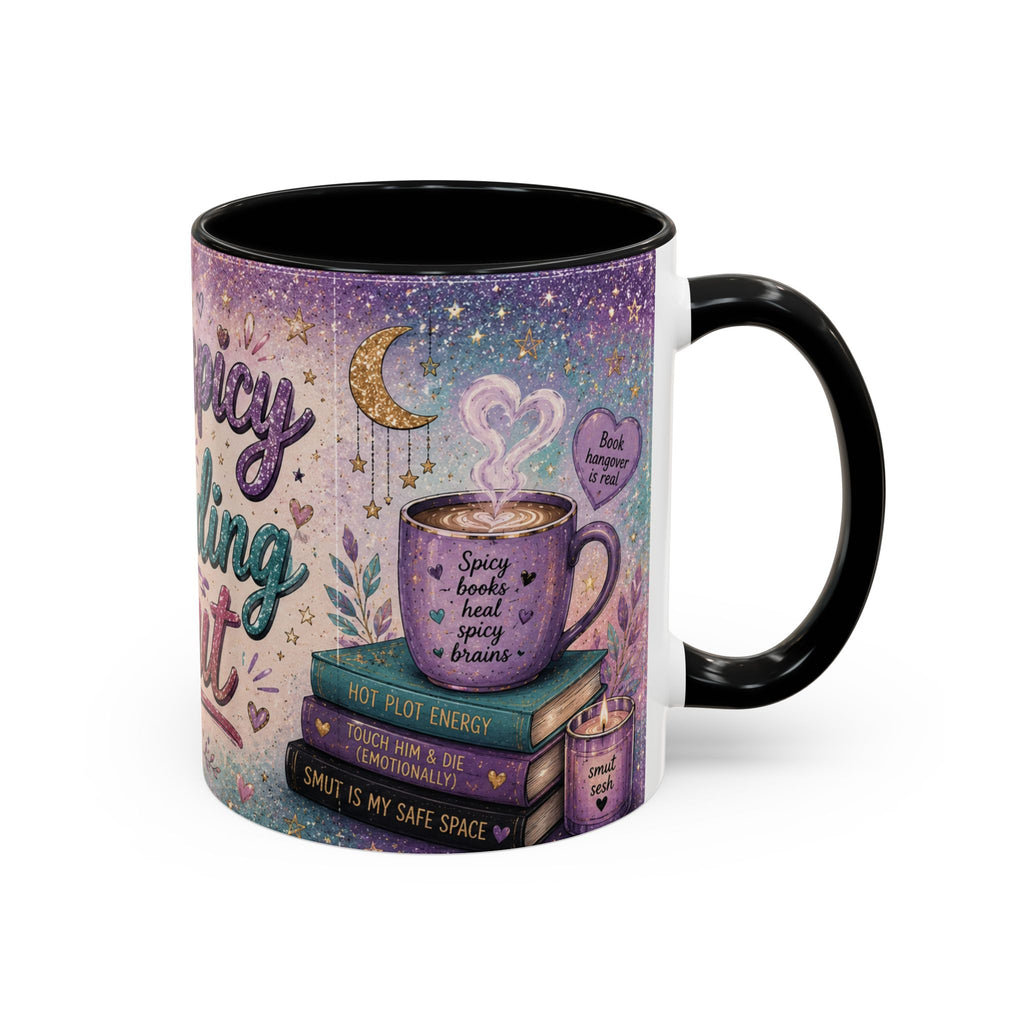 Neurospicy & Reading Smut Mug 📚 | Cozy Booktok Coffee Cup | NeuroVibe Shop™